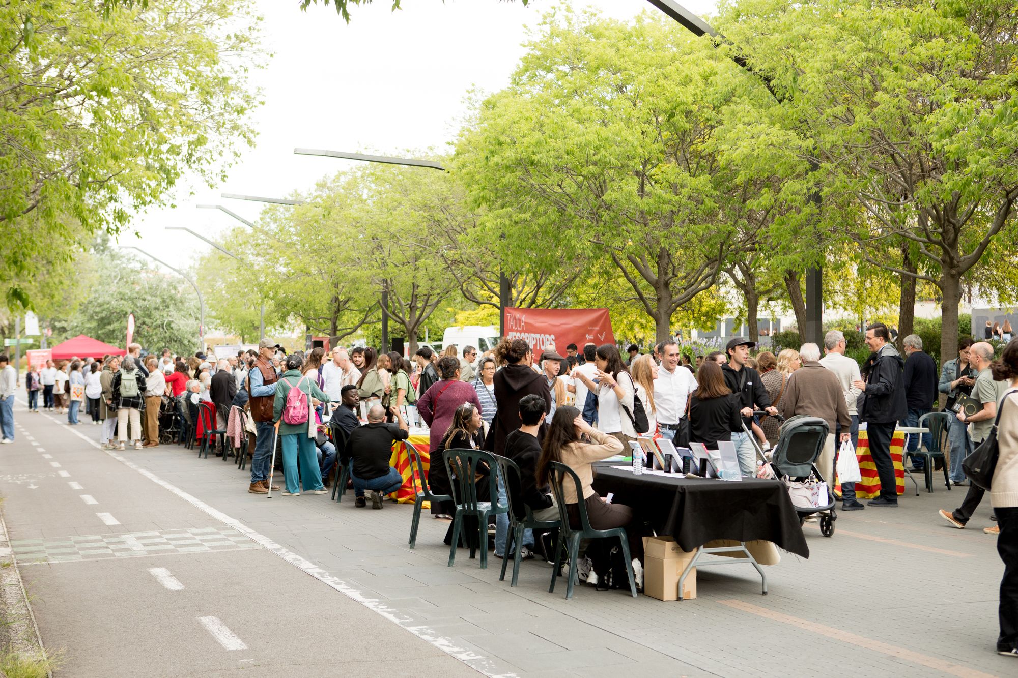 Una nova edició de la Taula d'Escriptors FOTO: Joana Arribas (TOT Sant Cugat) 