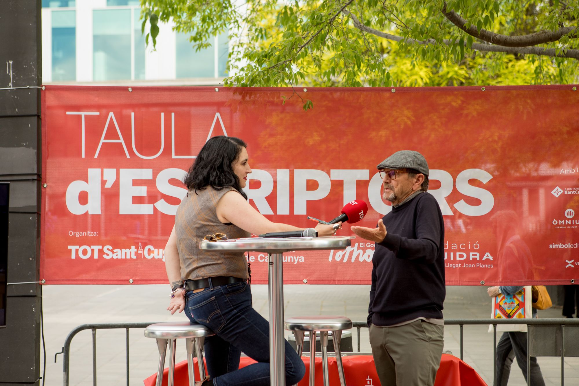 Una nova edició de la Taula d'Escriptors FOTO: Joana Arribas (TOT Sant Cugat) 