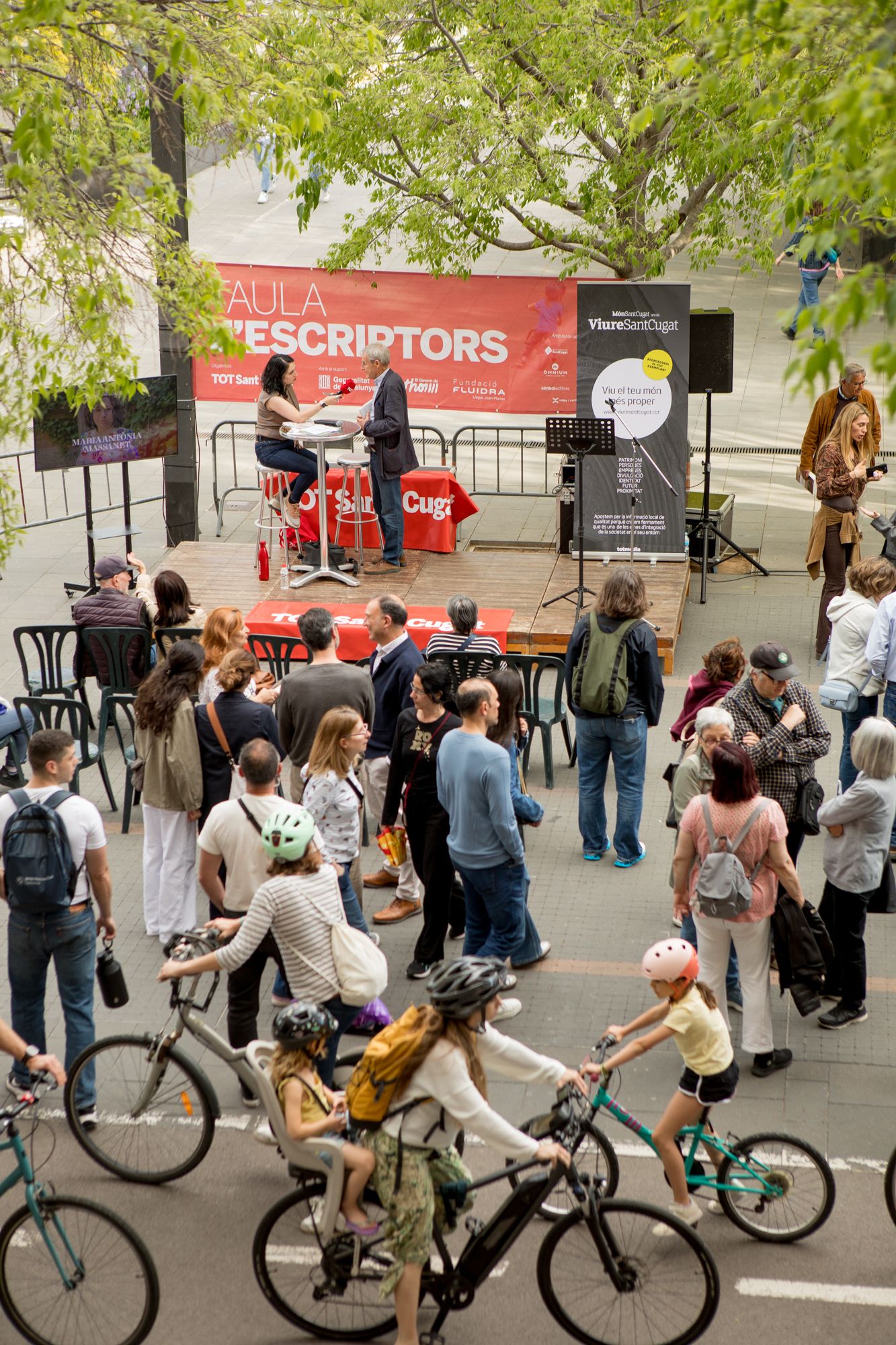 Una nova edició de la Taula d'Escriptors FOTO: Joana Arribas (TOT Sant Cugat) 