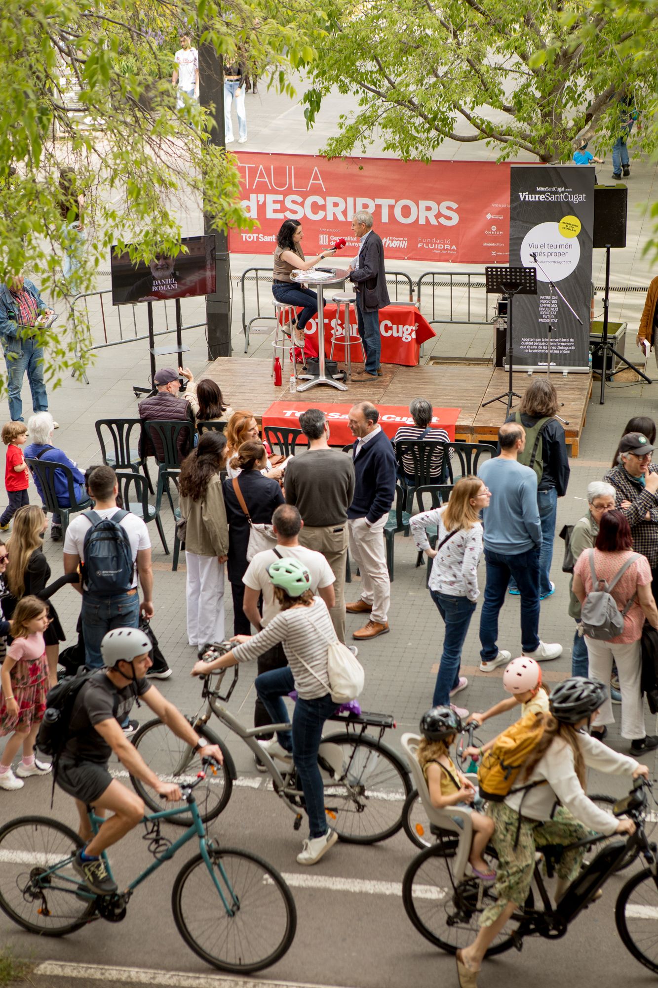 Una nova edició de la Taula d'Escriptors FOTO: Joana Arribas (TOT Sant Cugat) 