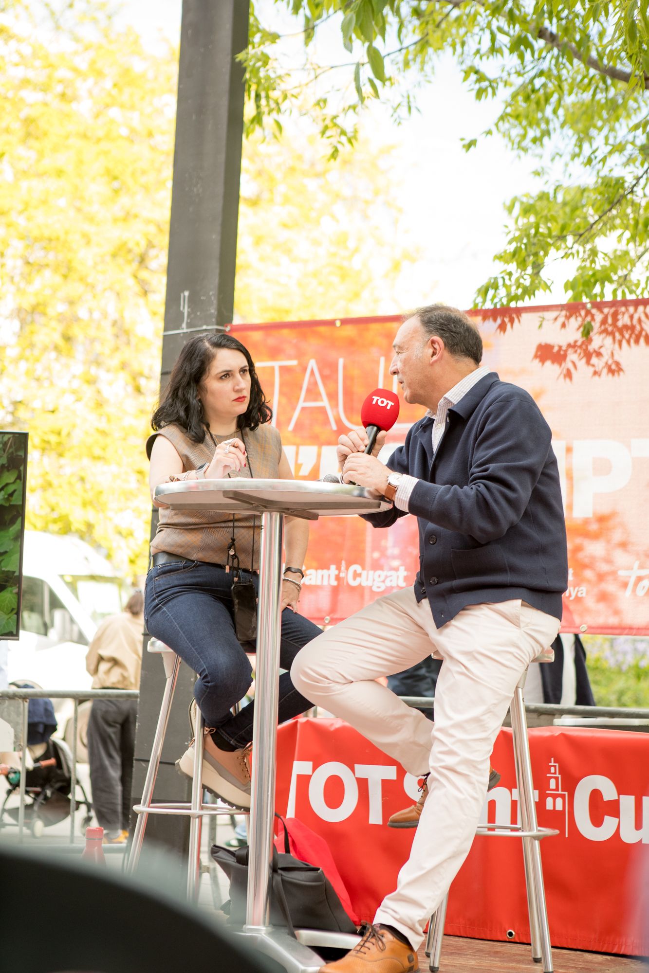 Una nova edició de la Taula d'Escriptors FOTO: Joana Arribas (TOT Sant Cugat) 