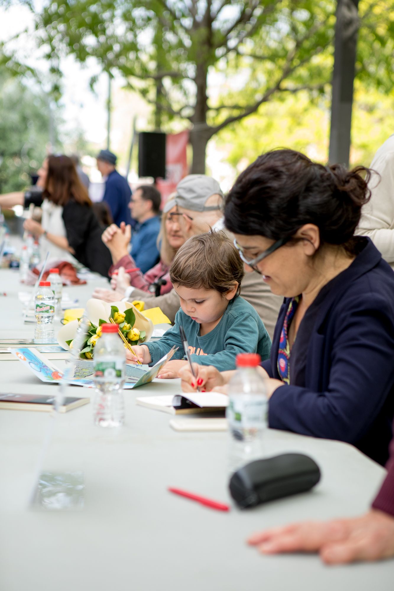 Una nova edició de la Taula d'Escriptors FOTO: Joana Arribas (TOT Sant Cugat) 