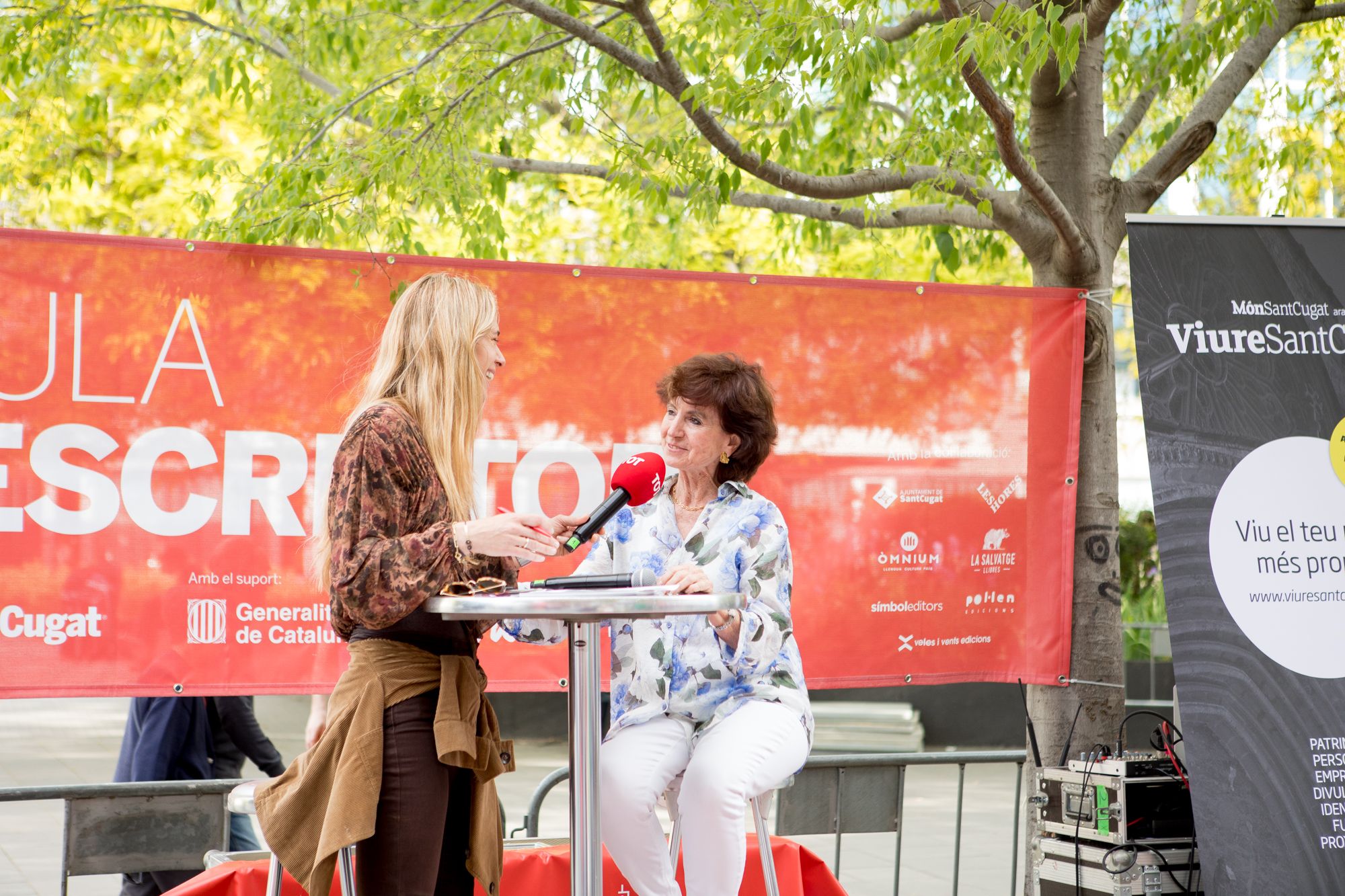 Una nova edició de la Taula d'Escriptors FOTO: Joana Arribas (TOT Sant Cugat) 