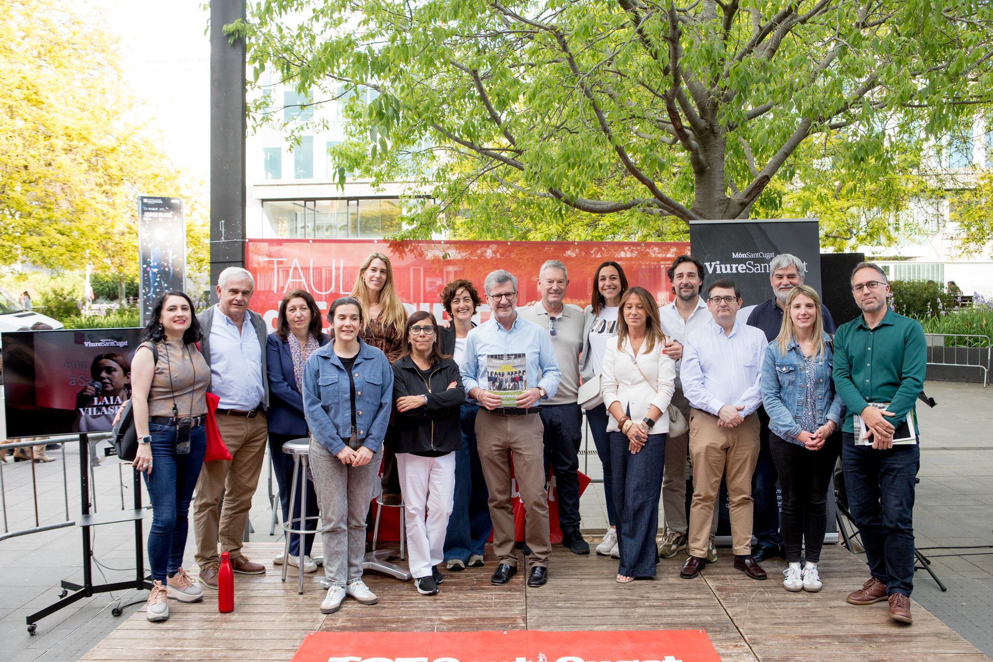 Presentació d'una nova edició de Viure Sant Cugat FOTO: Joana Arribas (TOT Sant Cugat) 