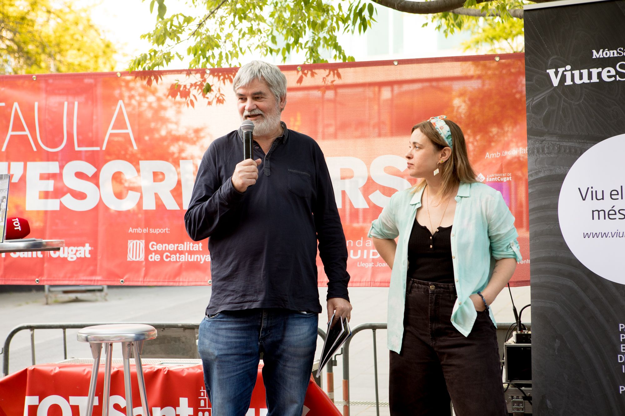 Presentació d'una nova edició de Viure Sant Cugat FOTO: Joana Arribas (TOT Sant Cugat) 