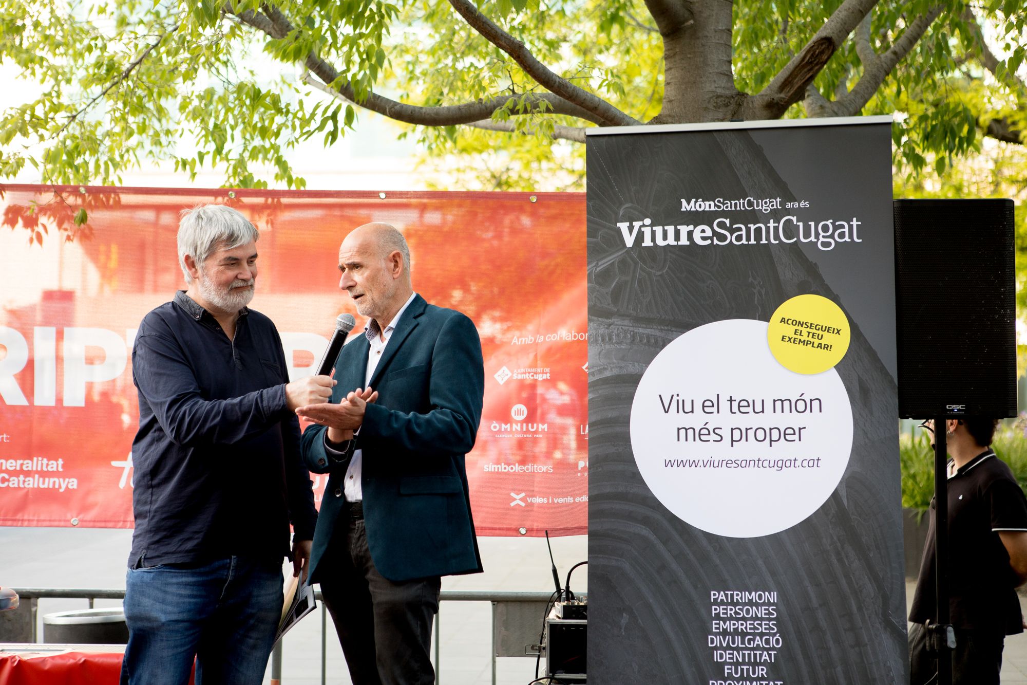 Presentació d'una nova edició de Viure Sant Cugat FOTO: Joana Arribas (TOT Sant Cugat) 