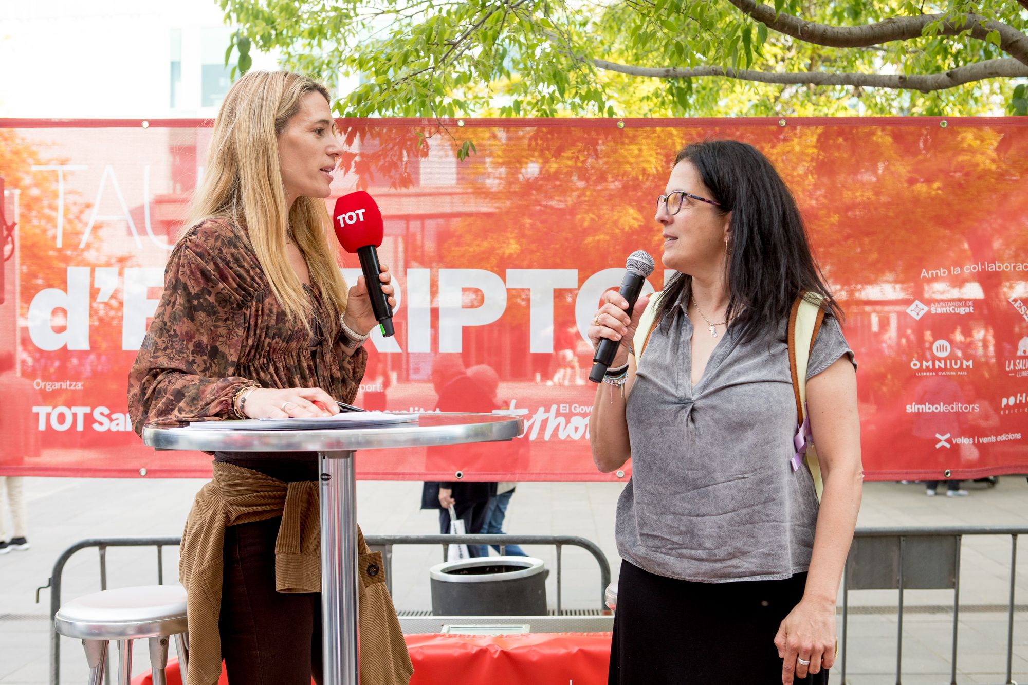 Una nova edició de la Taula d'Escriptors FOTO: Joana Arribas (TOT Sant Cugat) 