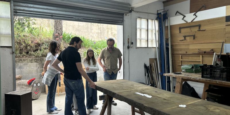 Les Naus de l'Art obren les seves portes a les famílies de Sant Cugat. FOTO: Elvira Gallardo (TOT Sant Cugat)