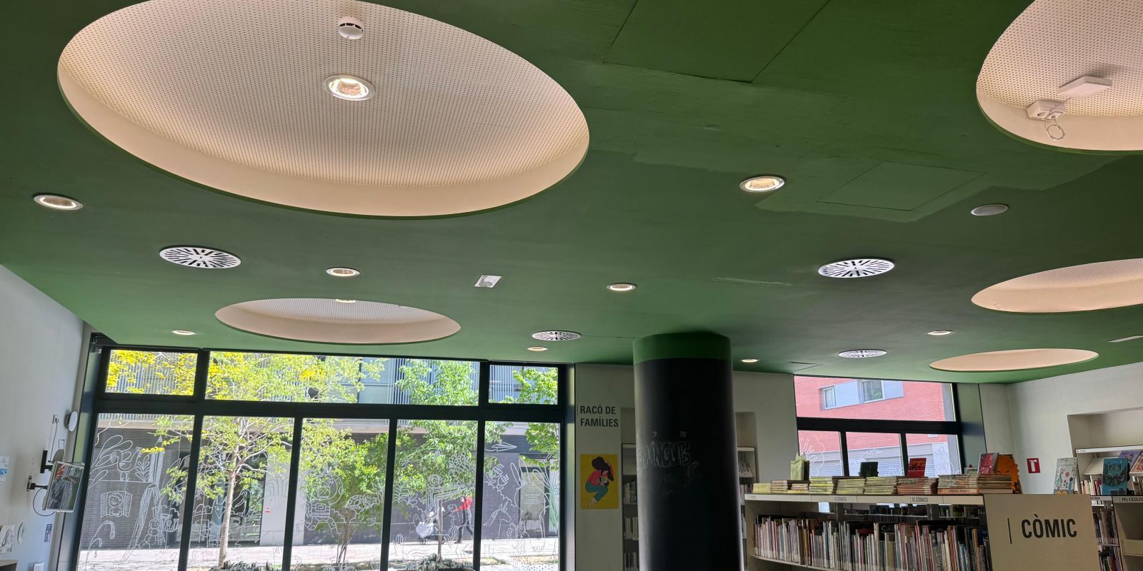 Imatge de la reobertura de la zona infantil de la Biblioteca Miquel Batllori. FOTO: TOT Sant Cugat