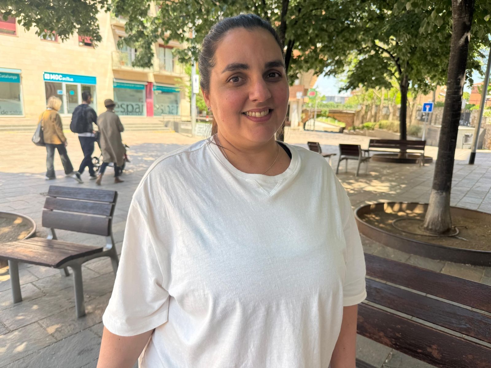 Dayana García, una de les migrants que s'ha acollit al procés de regularització. FOTO: TOT Sant Cugat