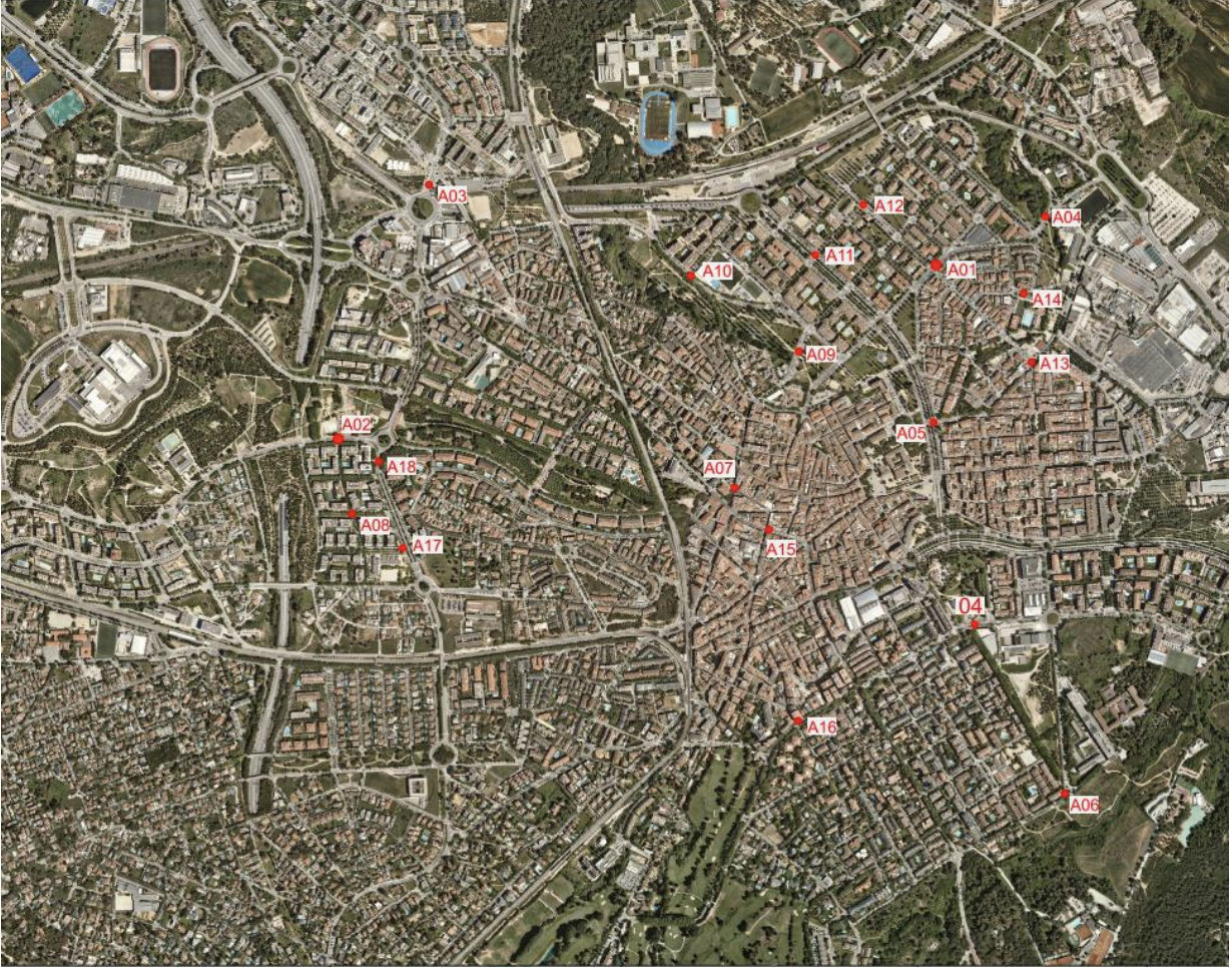 Zones on es milloraran les cruïlles. FOTO: Ajuntament