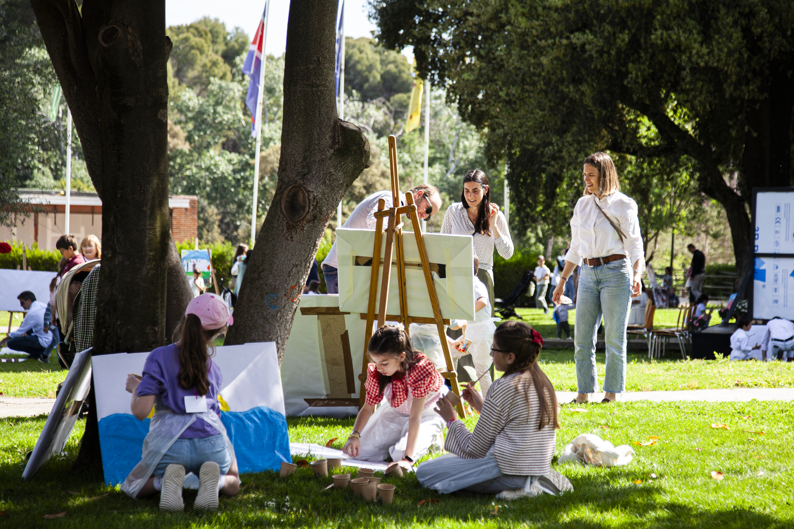 El col·legi Viaró obre les portes amb la Mostra d’Arts. FOTO: Cedida