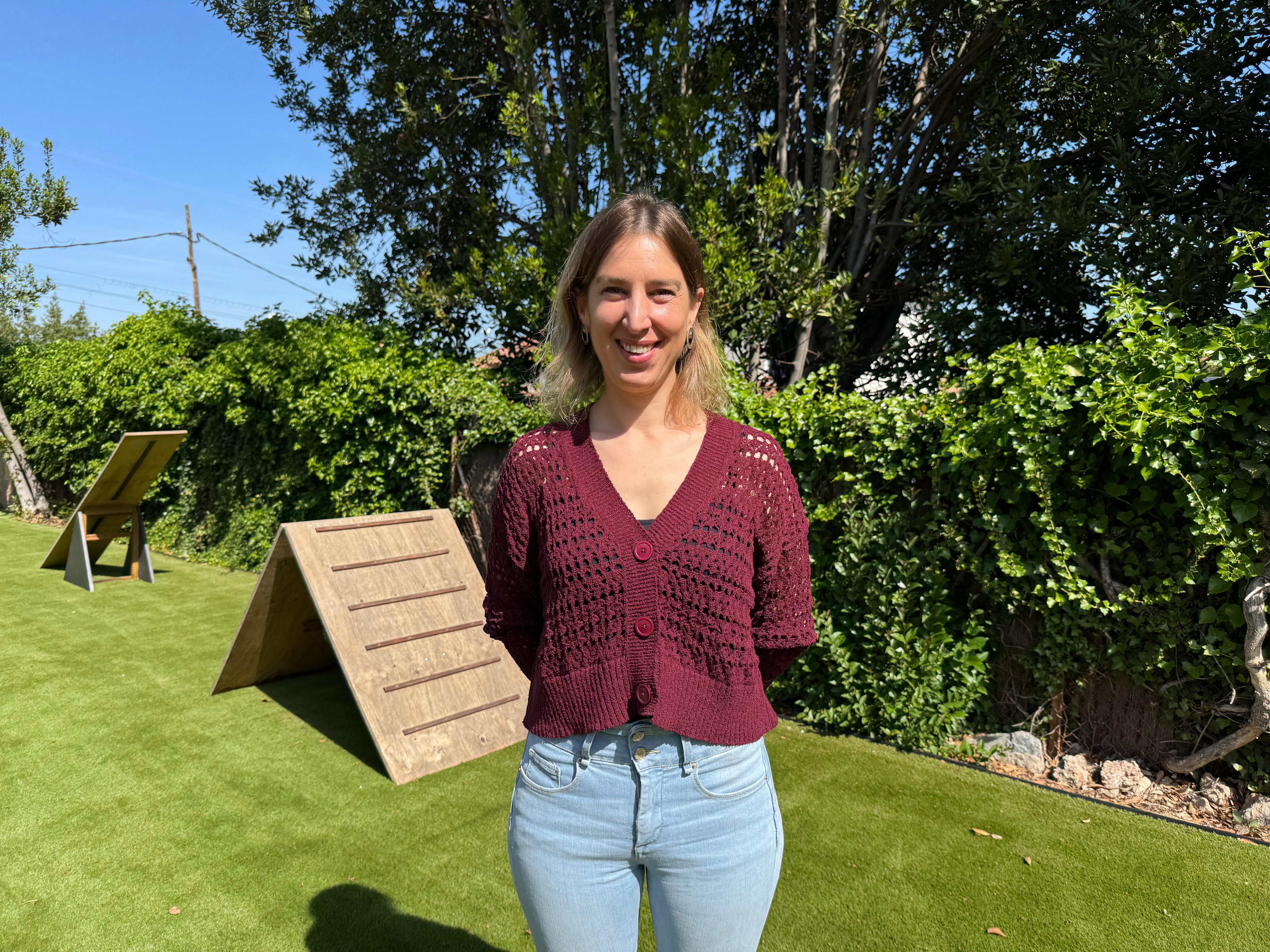 La veterinària Marta Arcal a Veterium. FOTO: TOT Sant Cugat