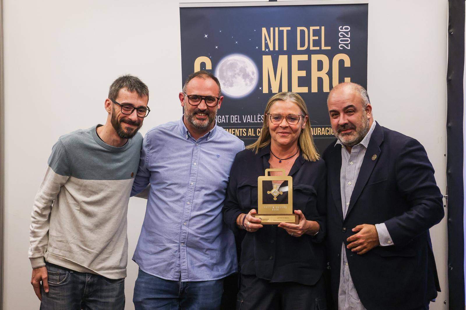 Reconeixement a Pasta Boixa. FOTO: Ajuntament