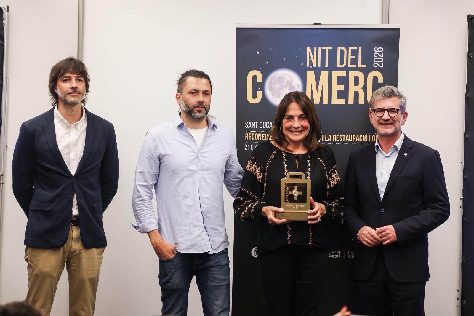 Reconeixement a Uniformes Prat. FOTO: Ajuntament