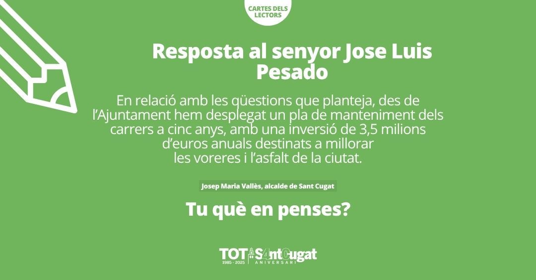 Cartes dels Lectors   TOT Sant Cugat   Històries Instagram 3