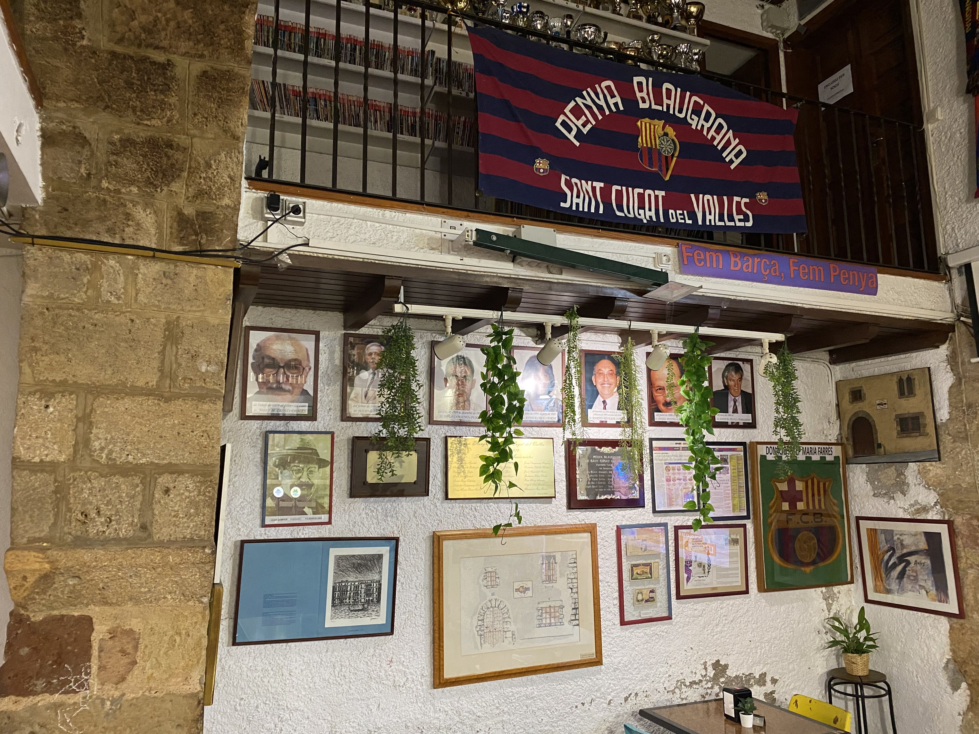 47 anys de fidelitat al Barça i a Sant Cugat!. FOTO: Cedida