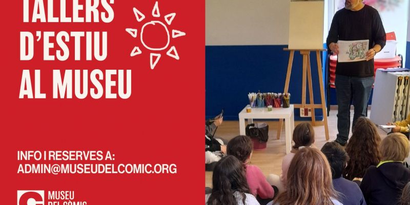 Taller d’estiu de còmics!. FOTO: Cedida