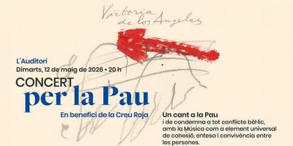 Concert per la Pau. FOTO: Cedida