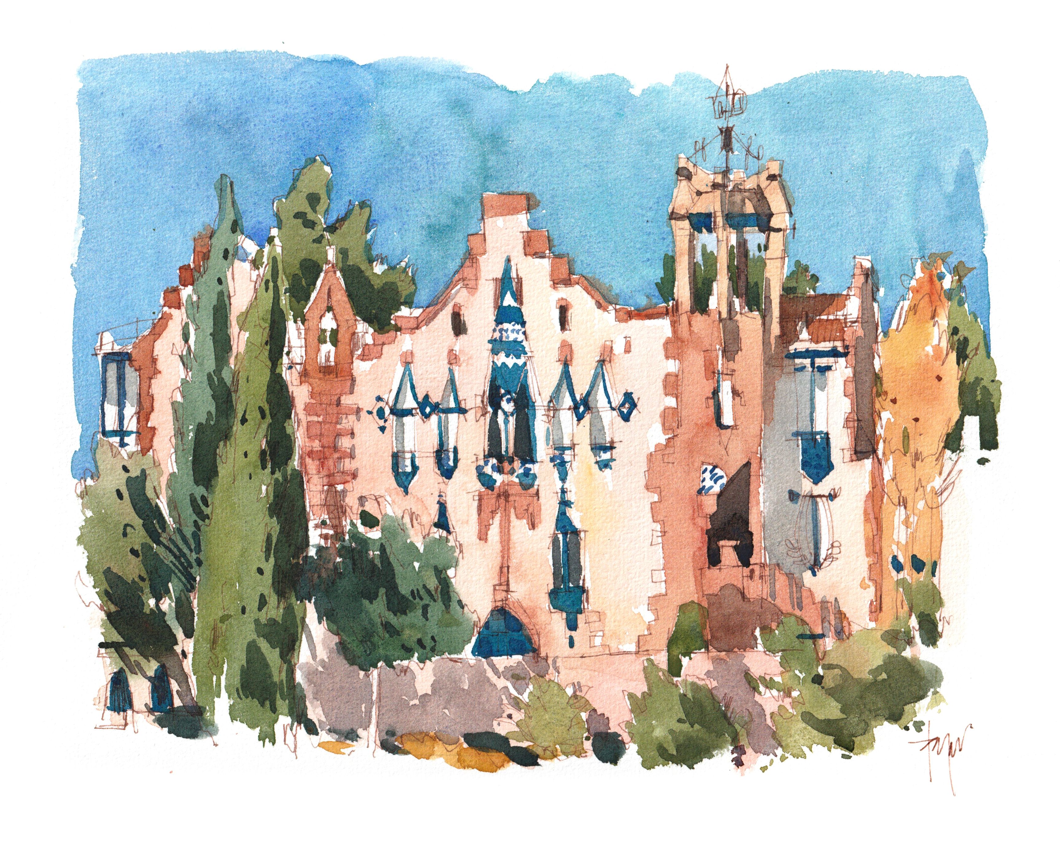 Il·lustració de la Casa Lluch