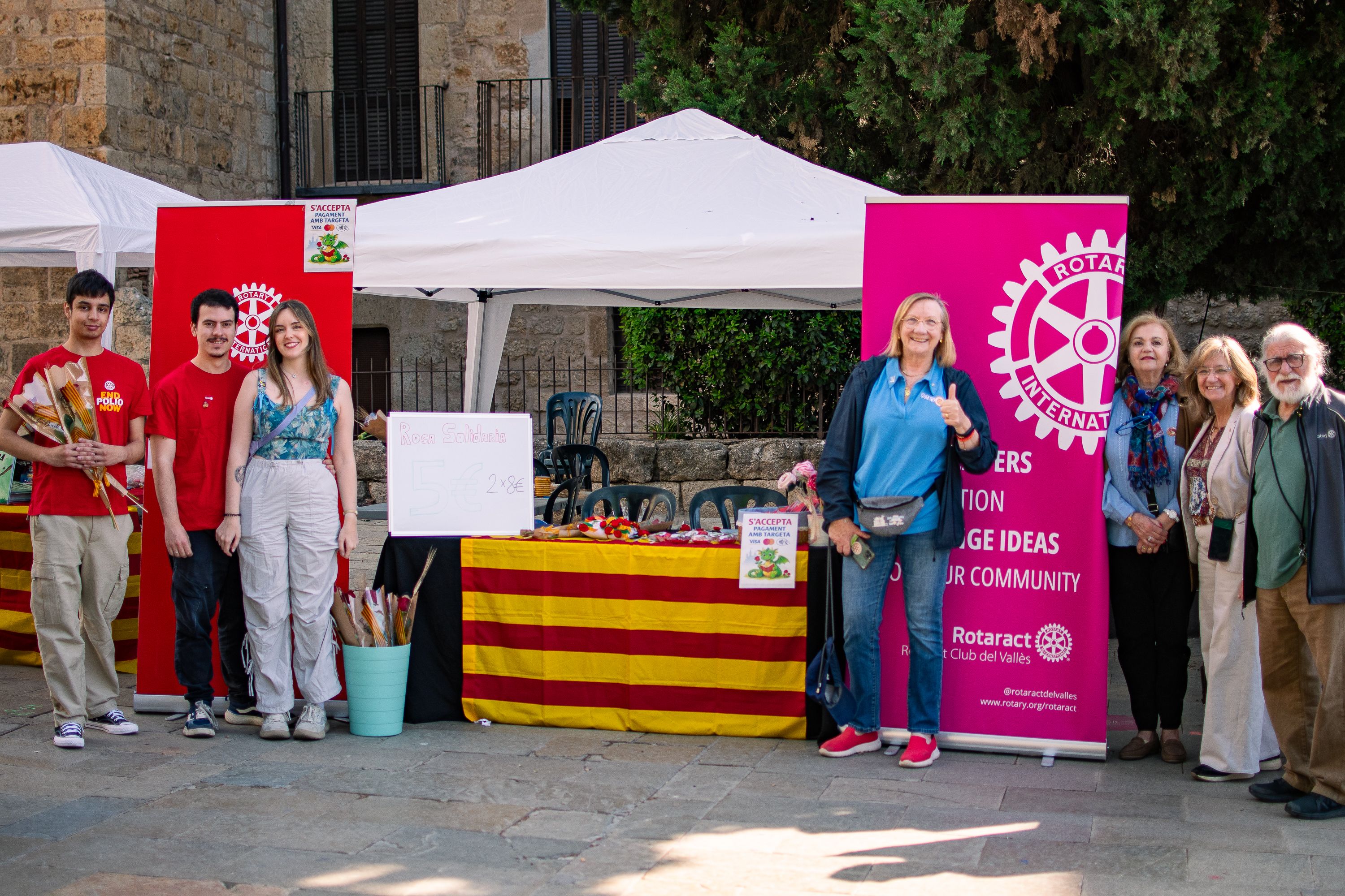Sant Jordi 2026 a Sant Cugat. FOTO: Pol Rodríguez
