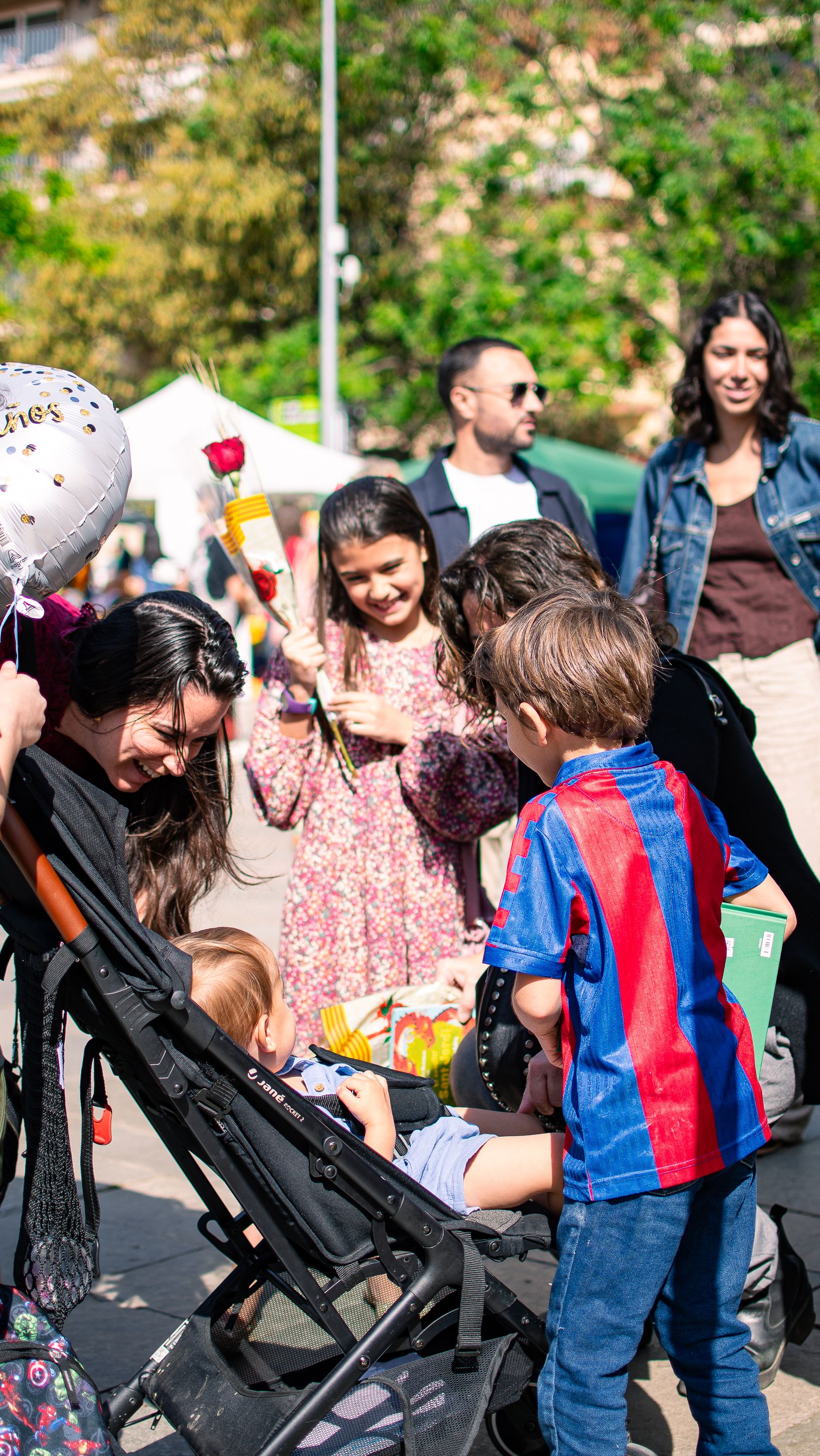 Sant Jordi 2026 a Sant Cugat. FOTO: Pol Rodríguez