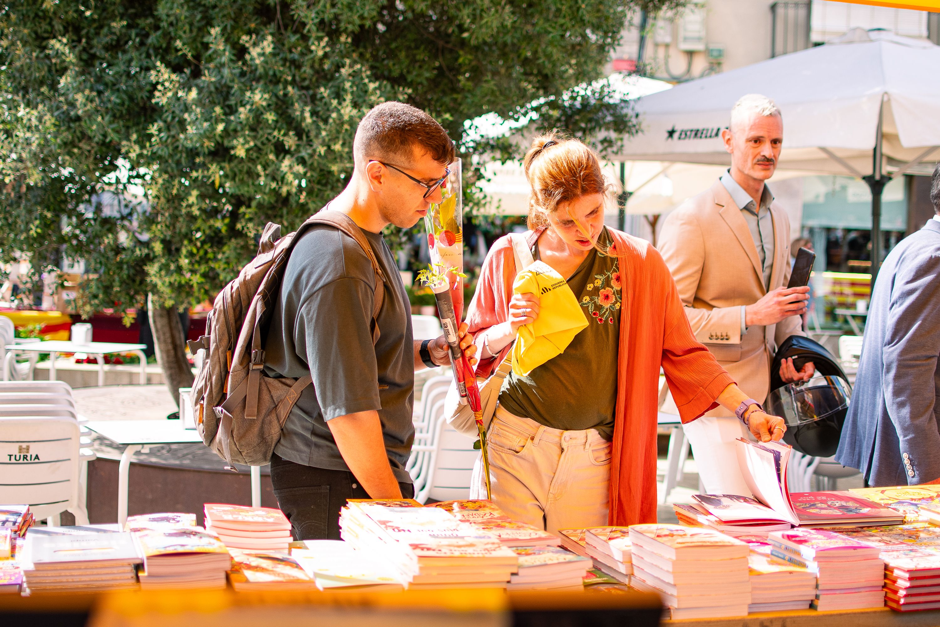 Sant Jordi 2026 a Sant Cugat. FOTO: Pol Rodríguez
