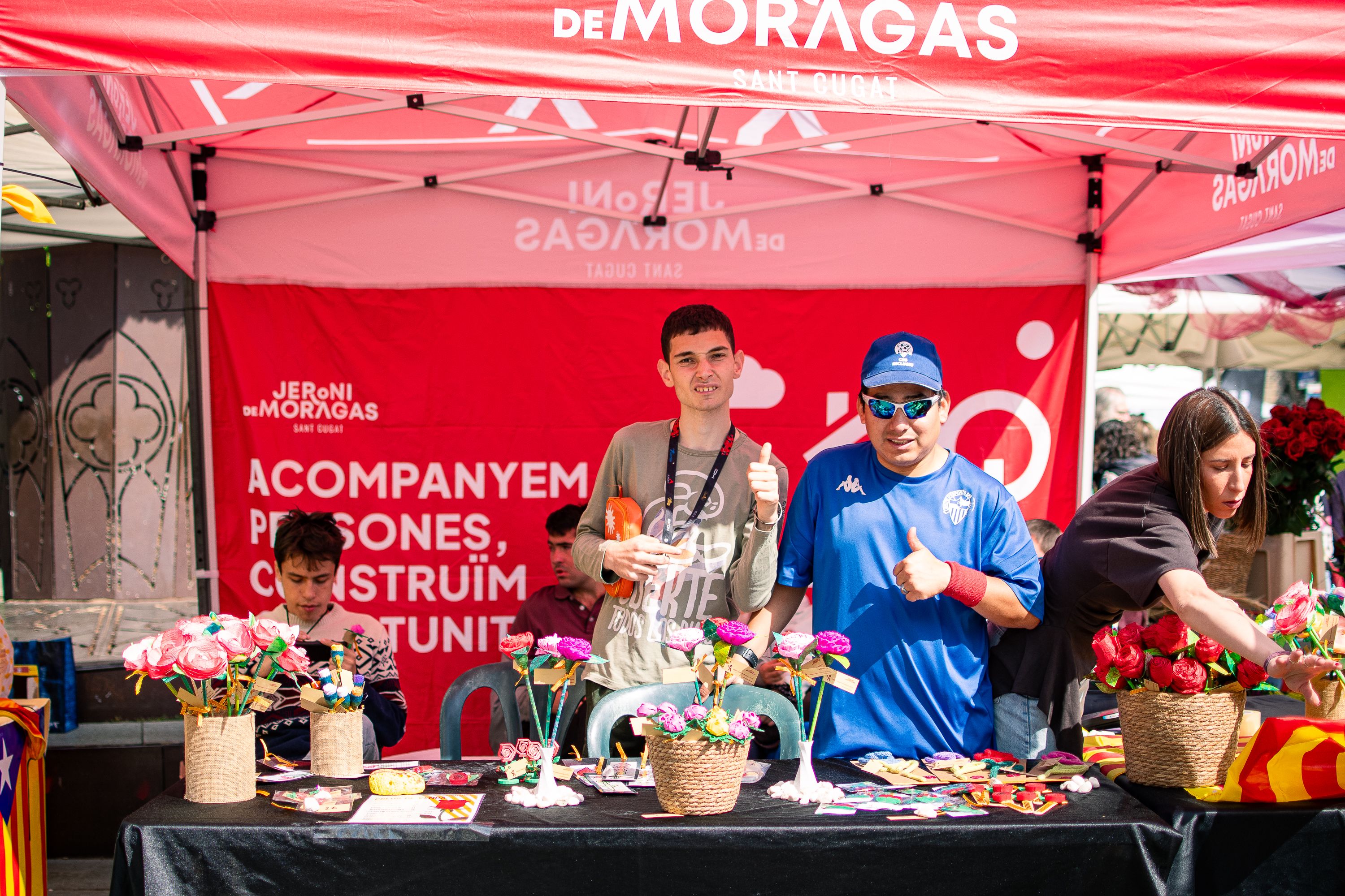 Sant Jordi 2026 a Sant Cugat. FOTO: Pol Rodríguez
