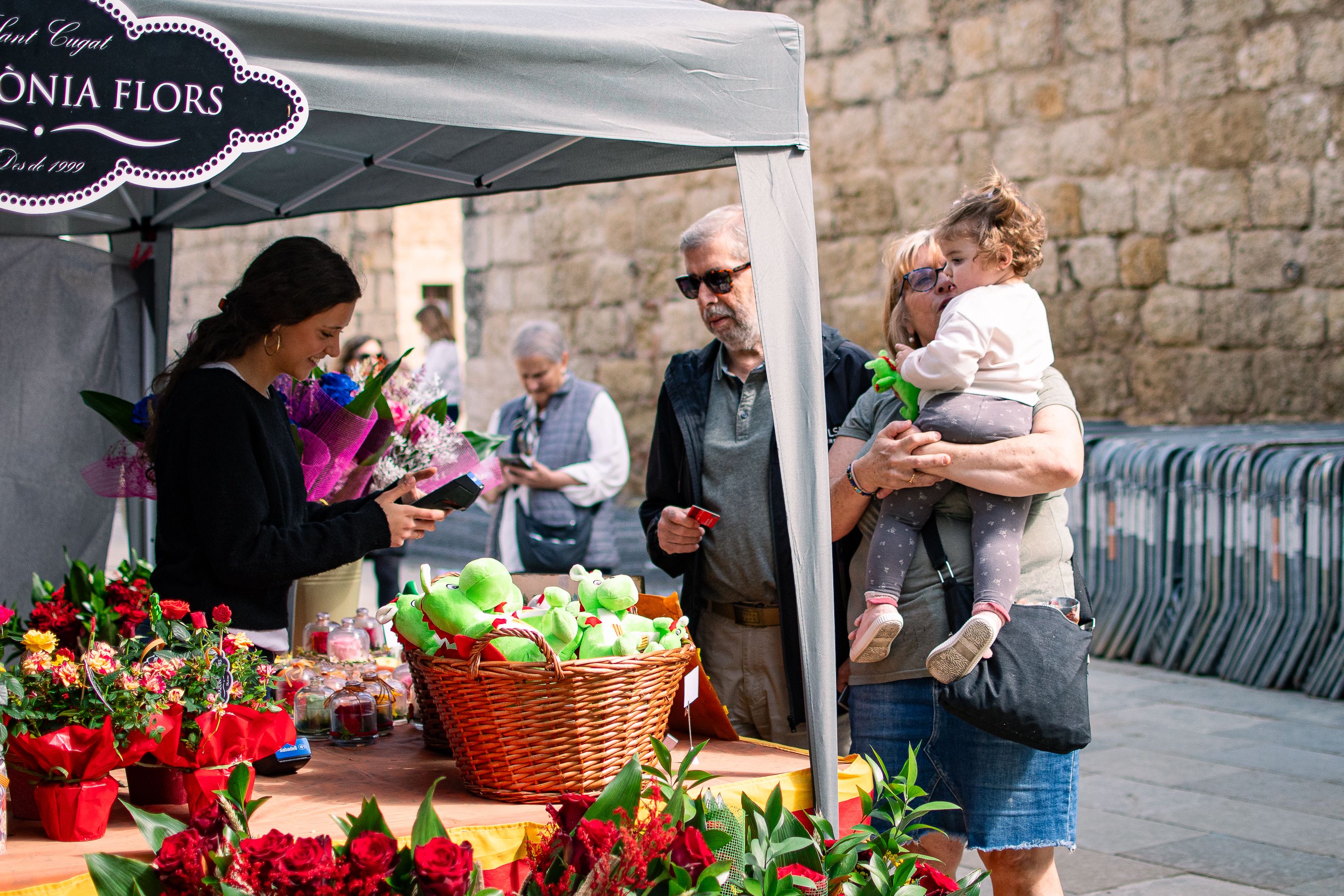 Sant Jordi 2026 a Sant Cugat. FOTO: Pol Rodríguez