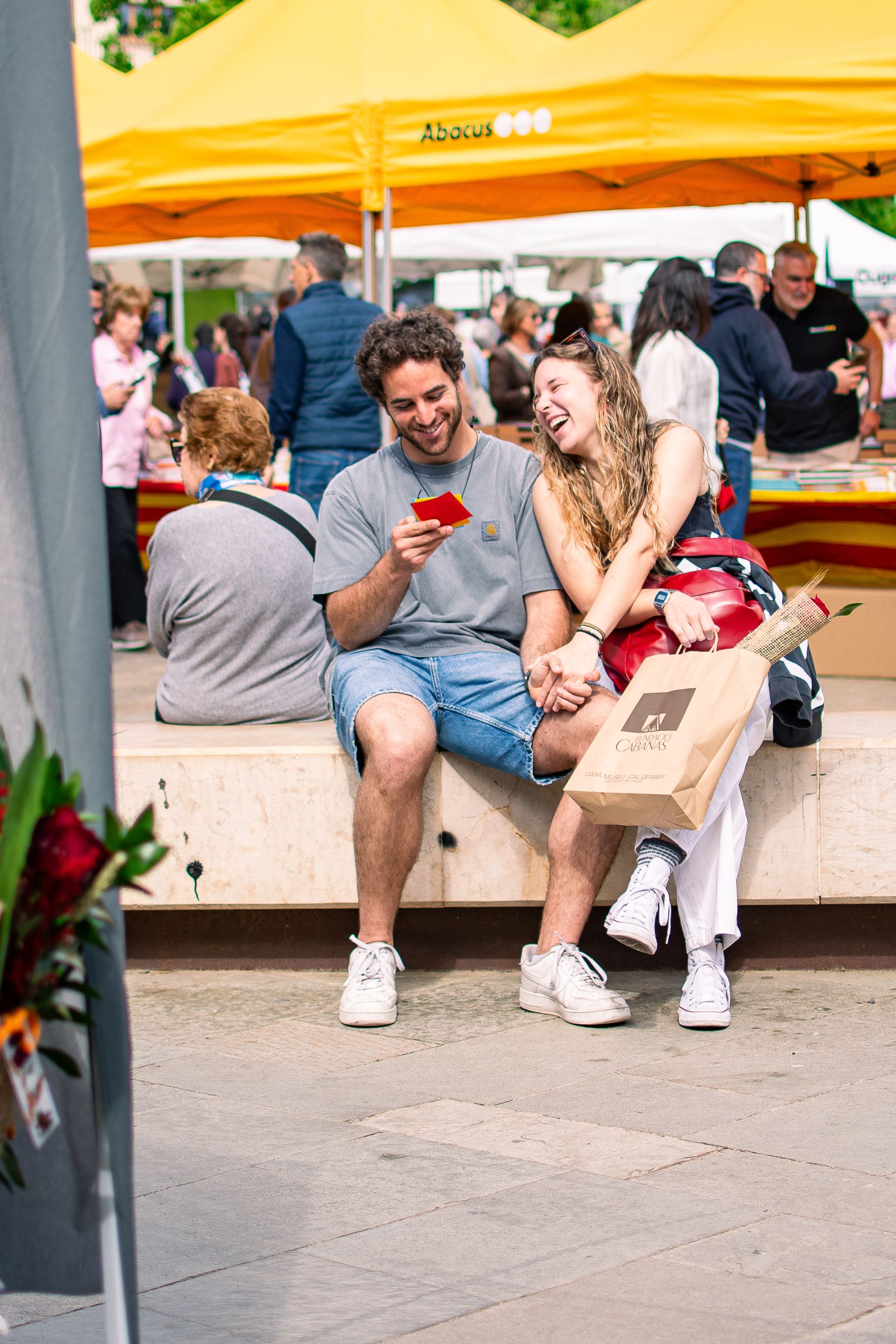 Sant Jordi 2026 a Sant Cugat. FOTO: Pol Rodríguez