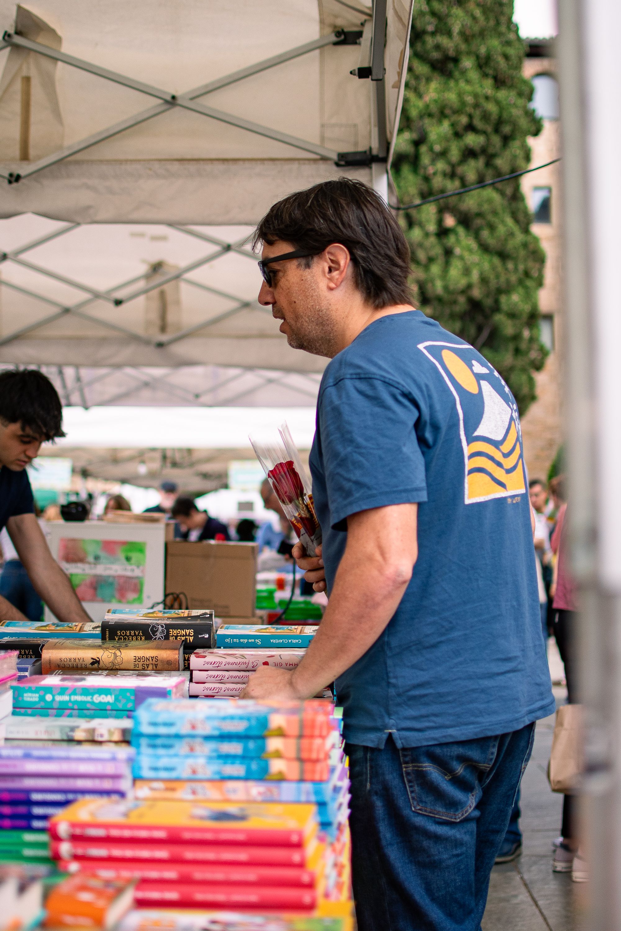 Sant Jordi 2026 a Sant Cugat. FOTO: Pol Rodríguez