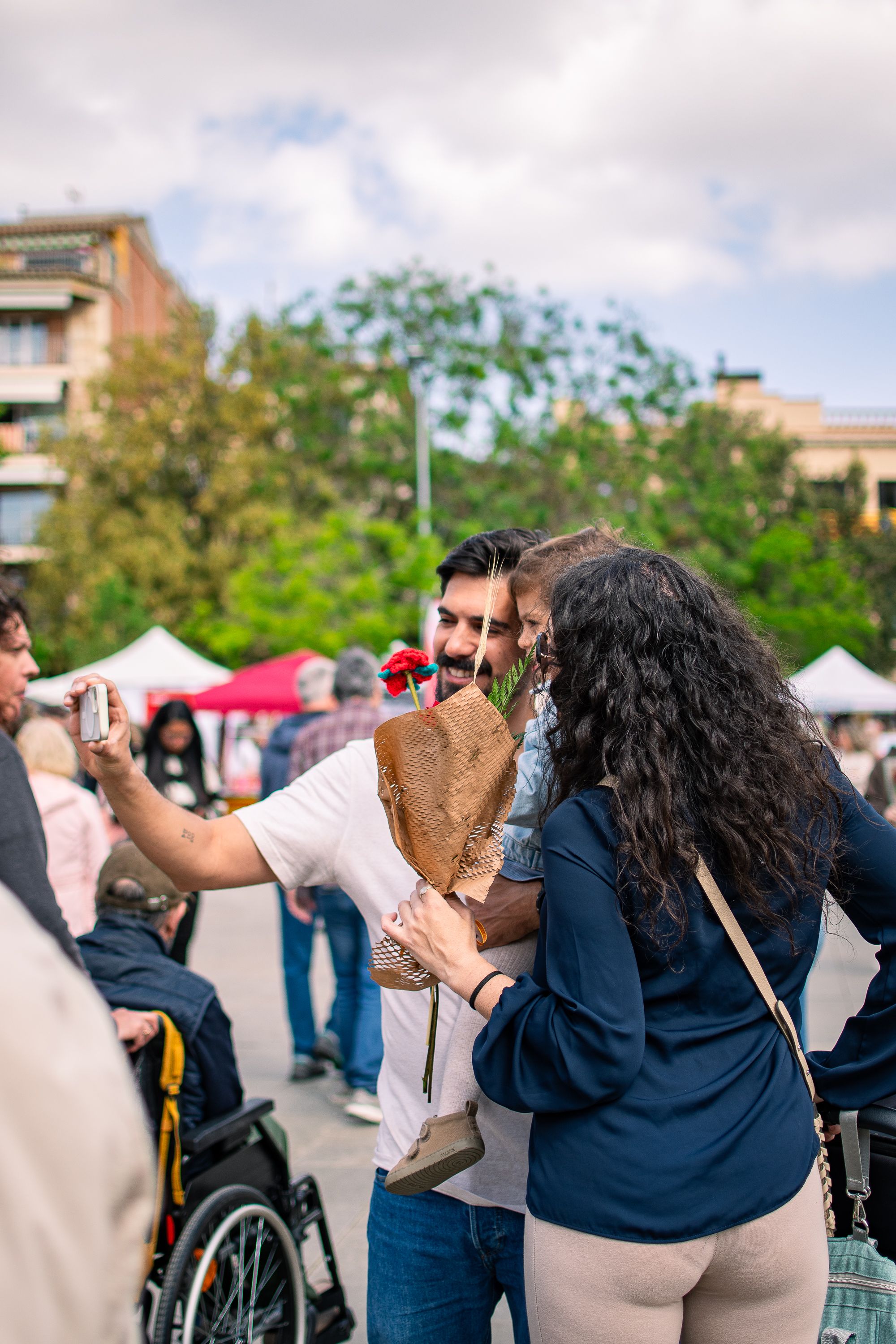 Sant Jordi 2026 a Sant Cugat. FOTO: Pol Rodríguez