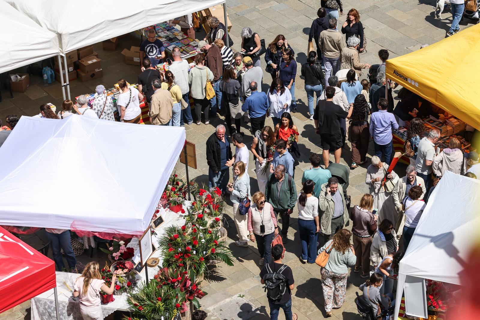 Sant Jordi 2026 a Sant Cugat. FOTO: Ajuntament