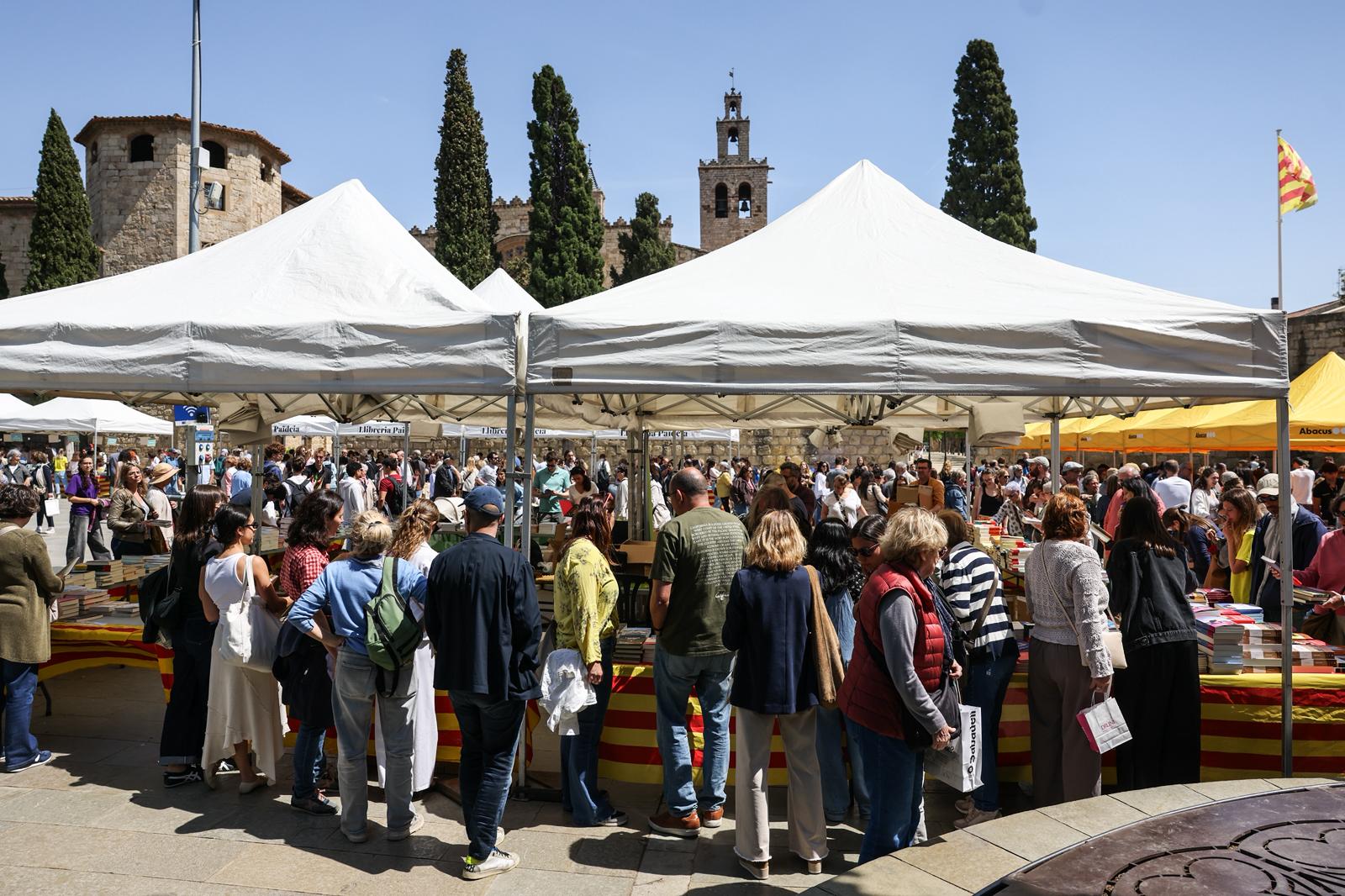 Sant Jordi 2026 a Sant Cugat. FOTO: Ajuntament