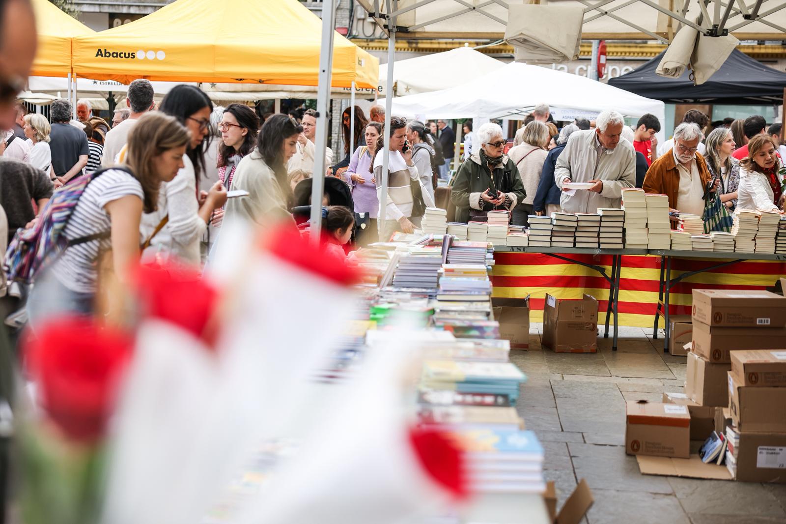 Sant Jordi 2026 a Sant Cugat. FOTO: Ajuntament