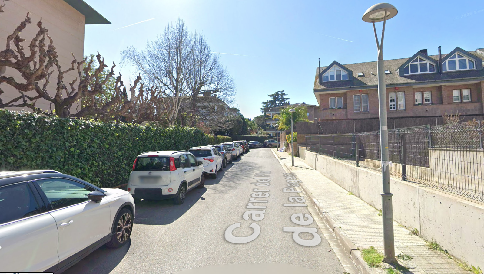 Carrer Pla de la Pagesa. FOTO: Google Maps. 