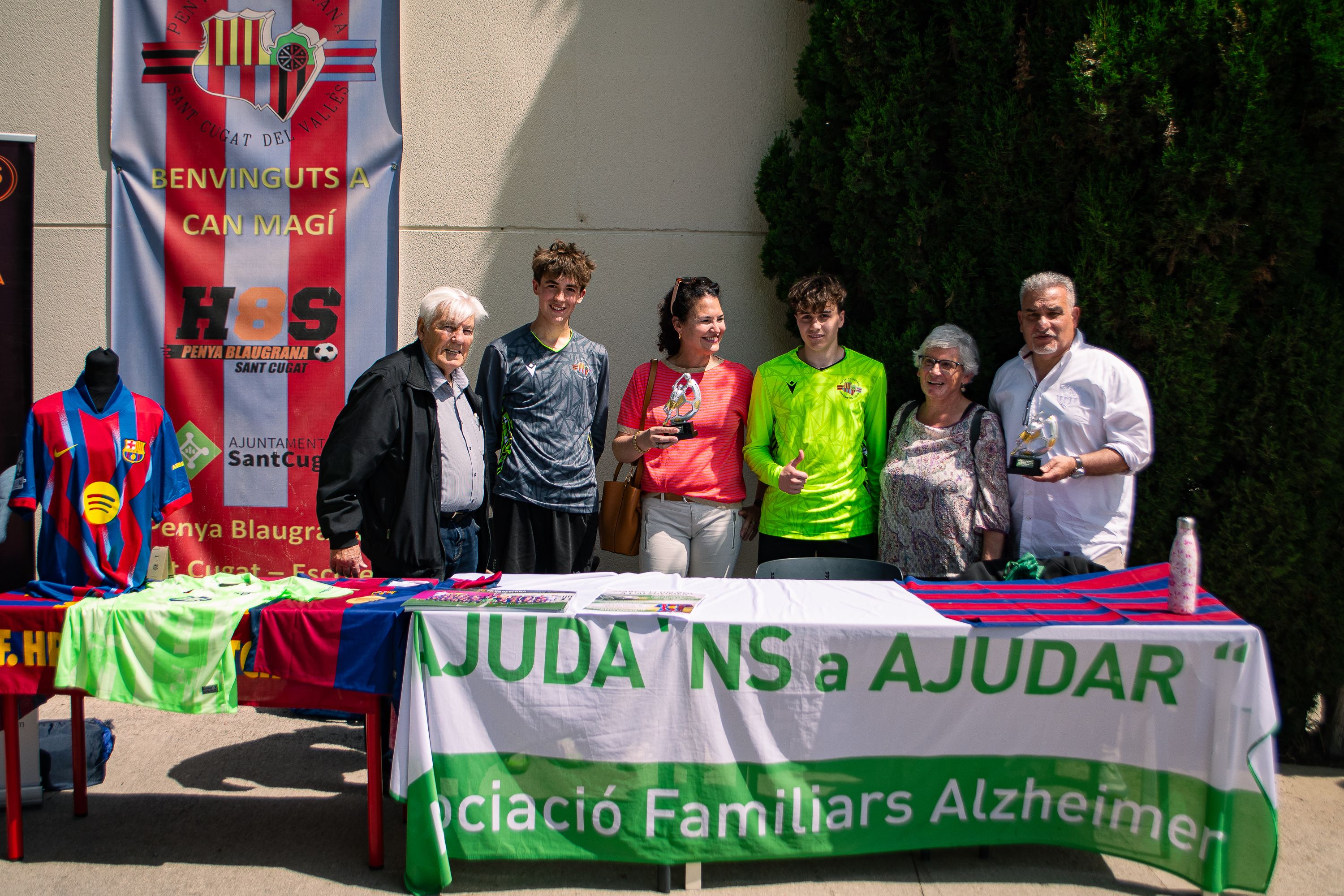 “Marca-li un gol a l’Alzheimer” 2026. FOTO: Pol Rodríguez
