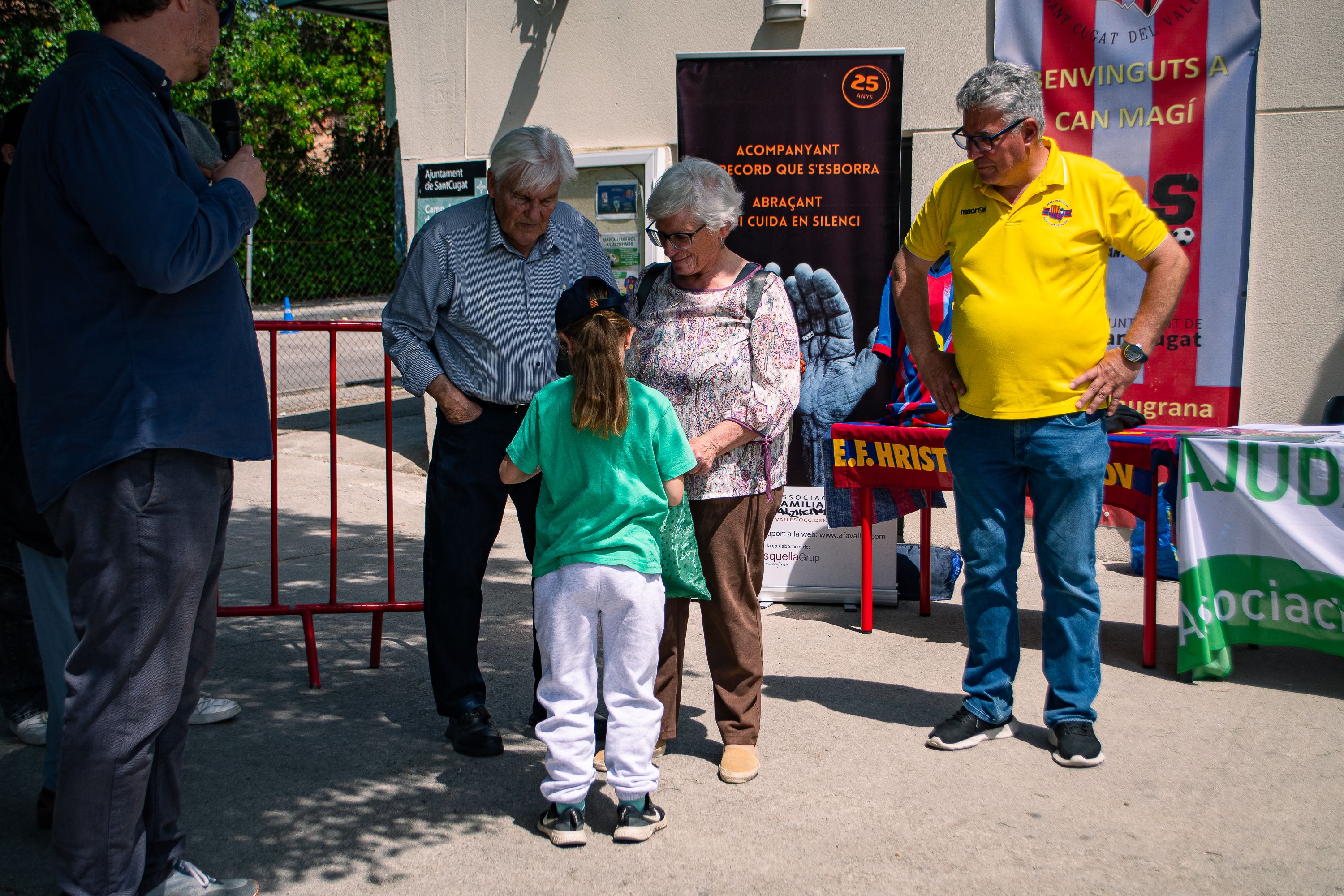 “Marca-li un gol a l’Alzheimer” 2026. FOTO: Pol Rodríguez