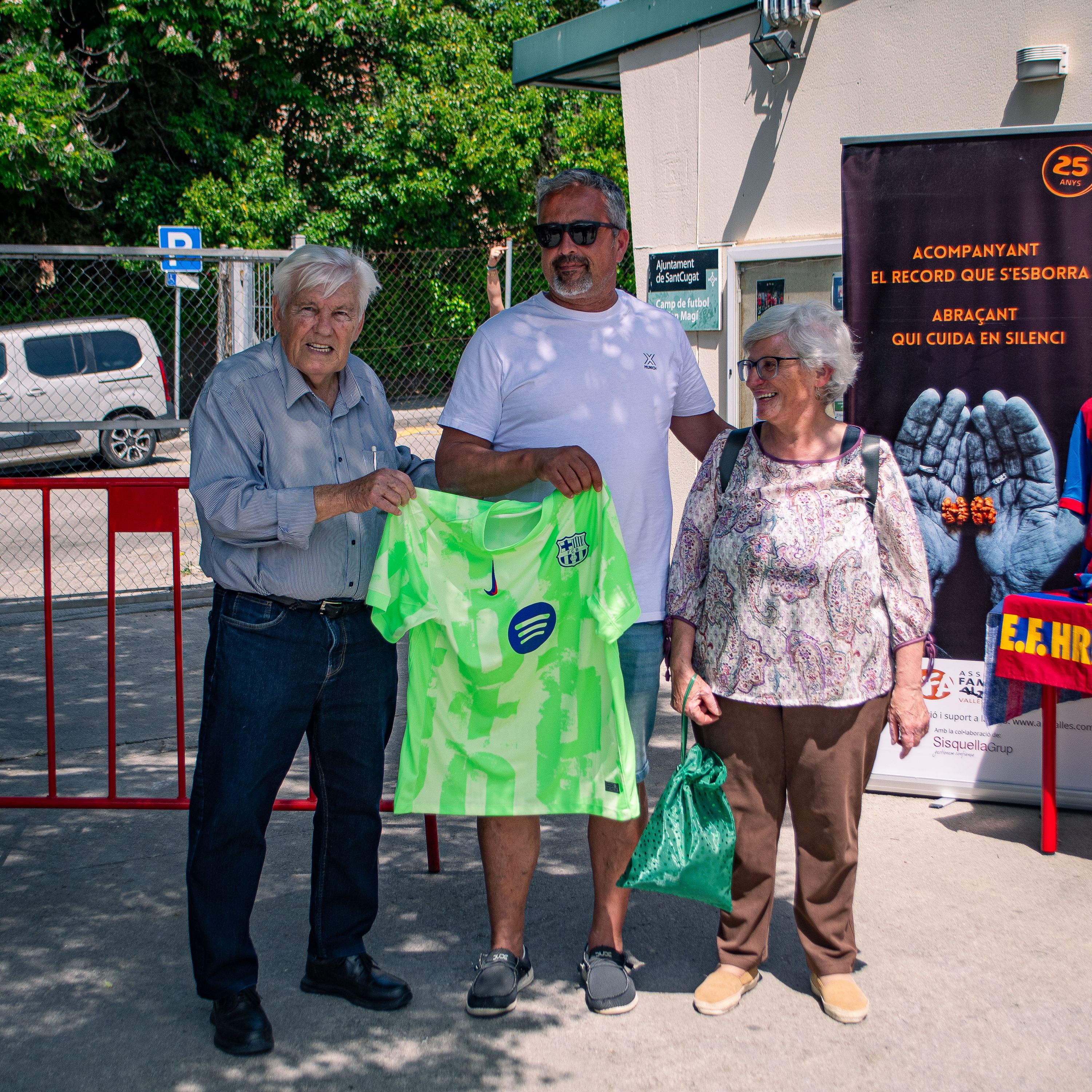 “Marca-li un gol a l’Alzheimer” 2026. FOTO: Pol Rodríguez