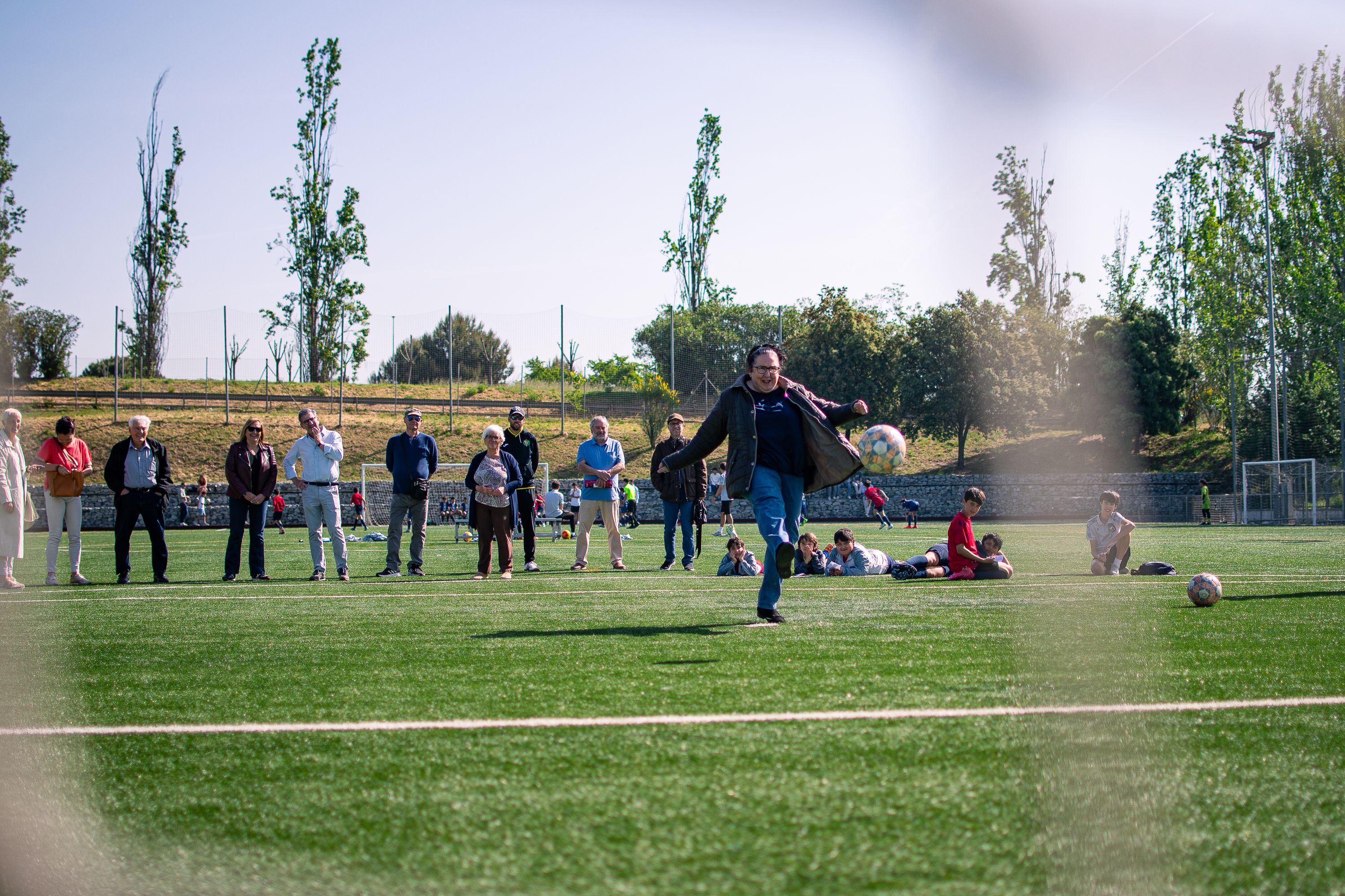 “Marca-li un gol a l’Alzheimer” 2026. FOTO: Pol Rodríguez