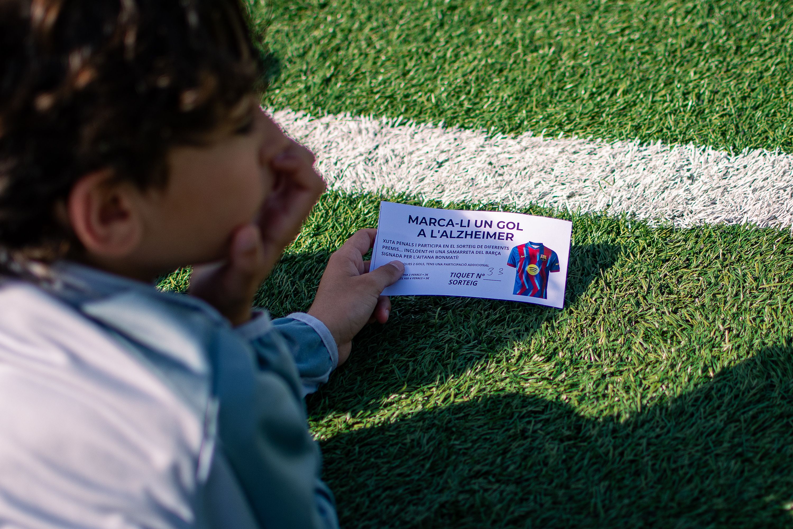 “Marca-li un gol a l’Alzheimer” 2026. FOTO: Pol Rodríguez