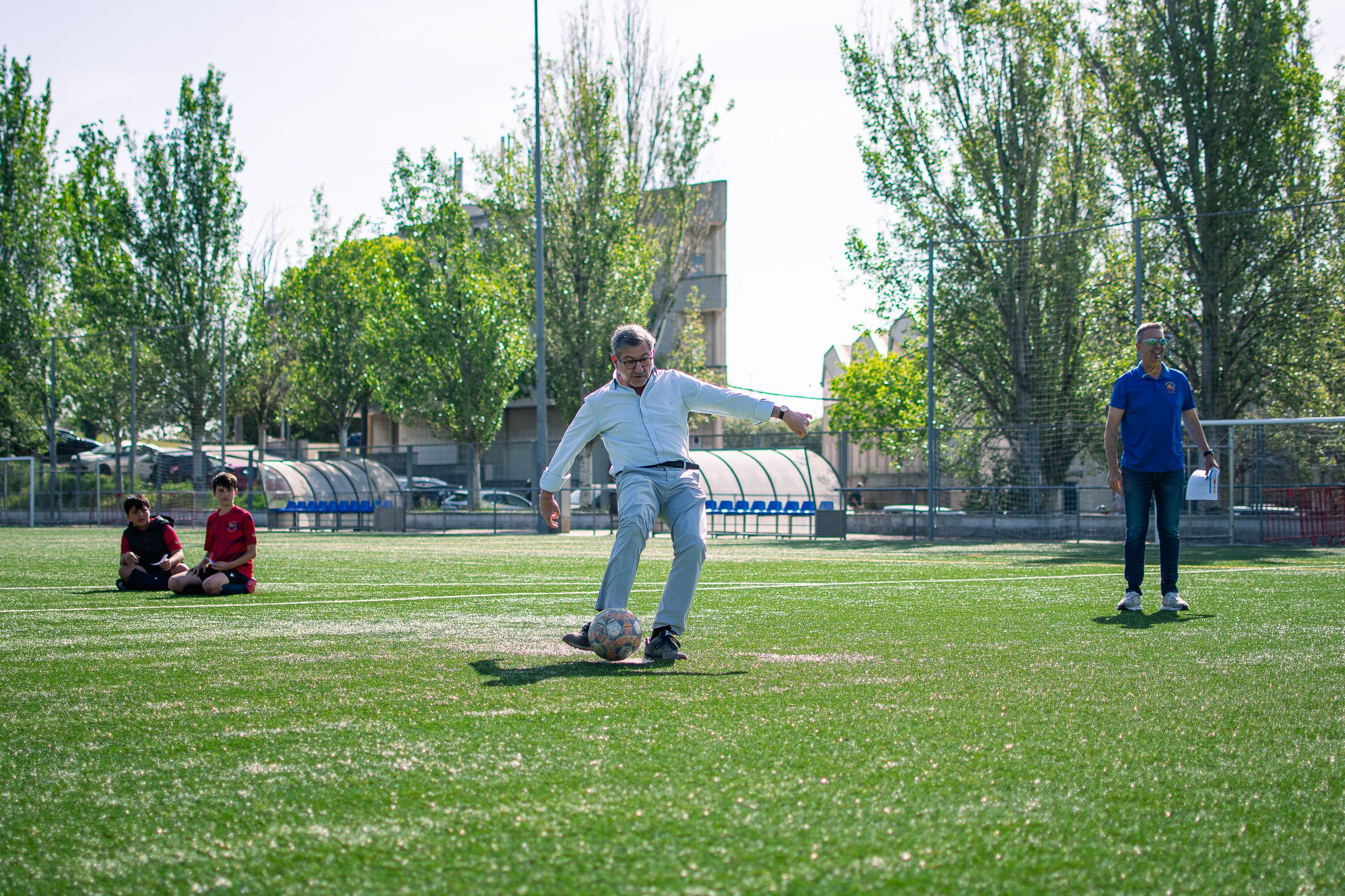 “Marca-li un gol a l’Alzheimer” 2026. FOTO: Pol Rodríguez