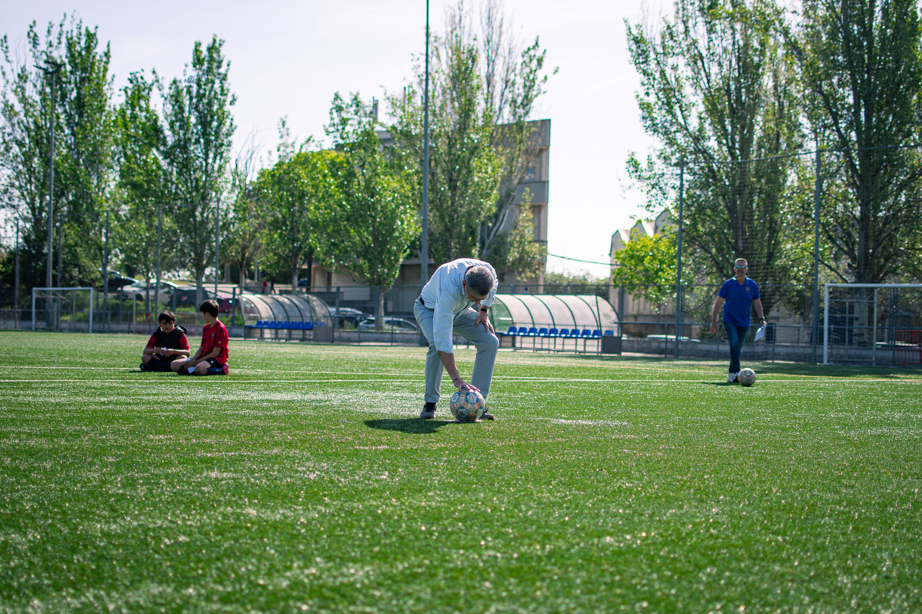 “Marca-li un gol a l’Alzheimer” 2026. FOTO: Pol Rodríguez