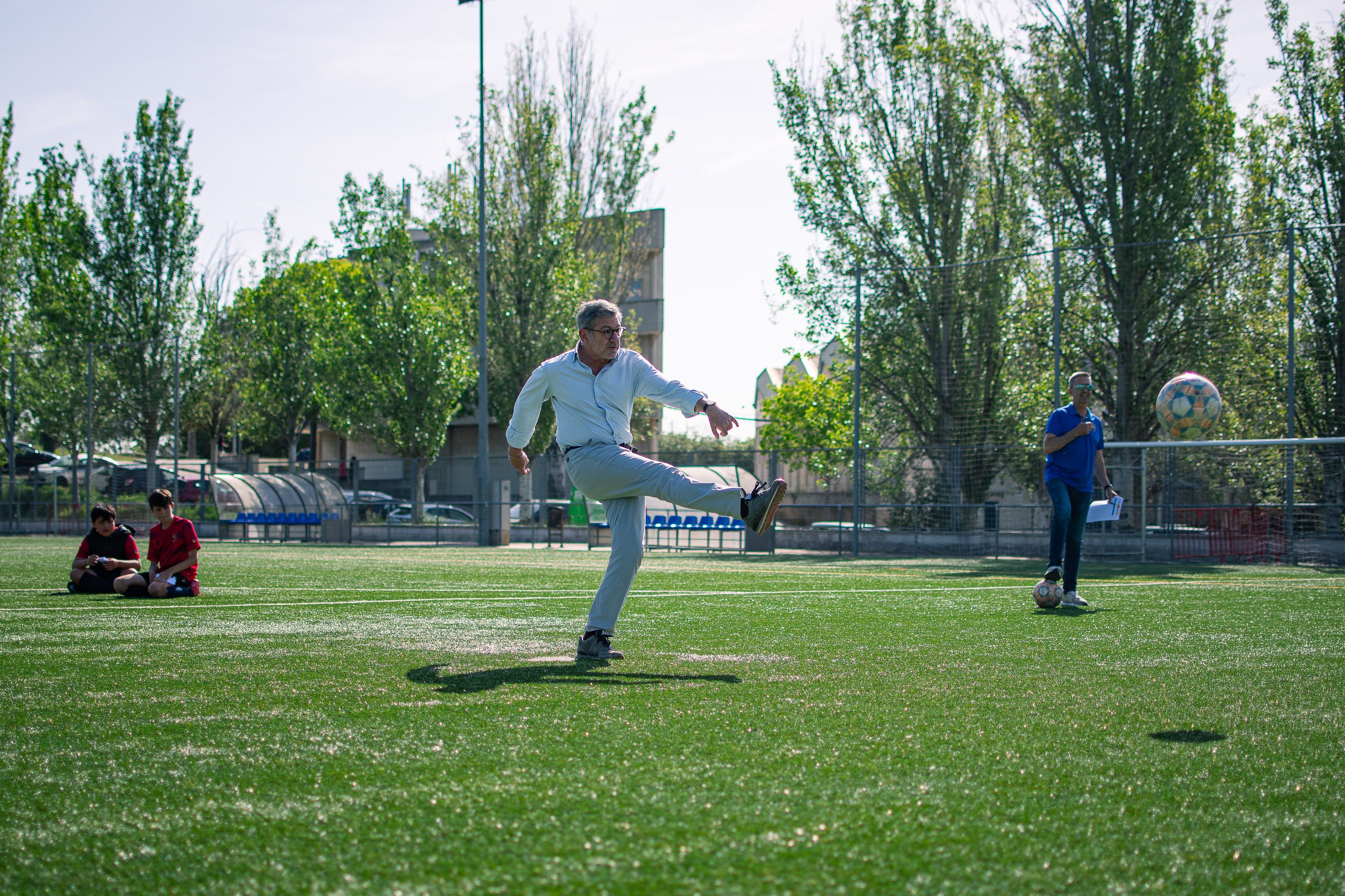 “Marca-li un gol a l’Alzheimer” 2026. FOTO: Pol Rodríguez