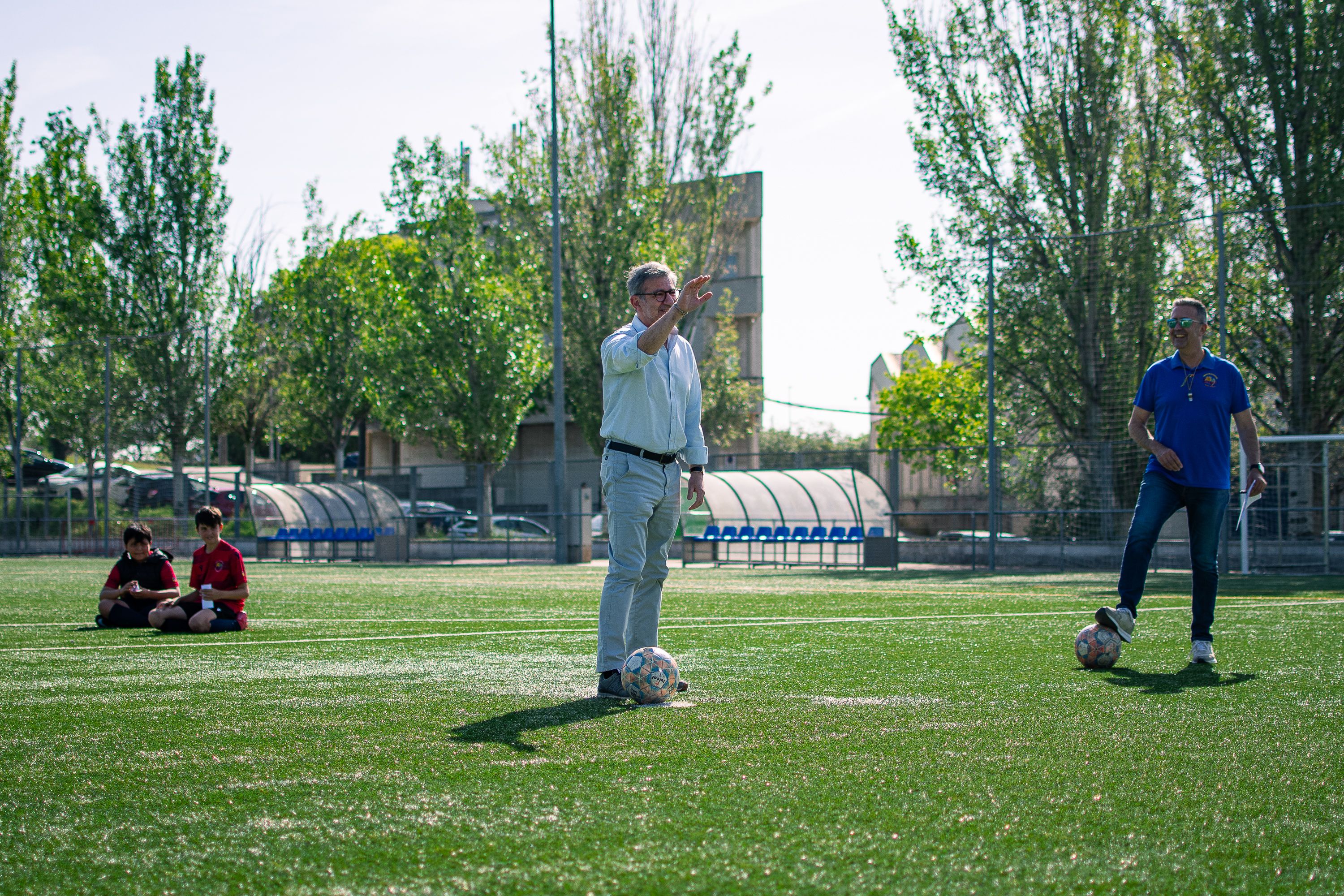 “Marca-li un gol a l’Alzheimer” 2026. FOTO: Pol Rodríguez
