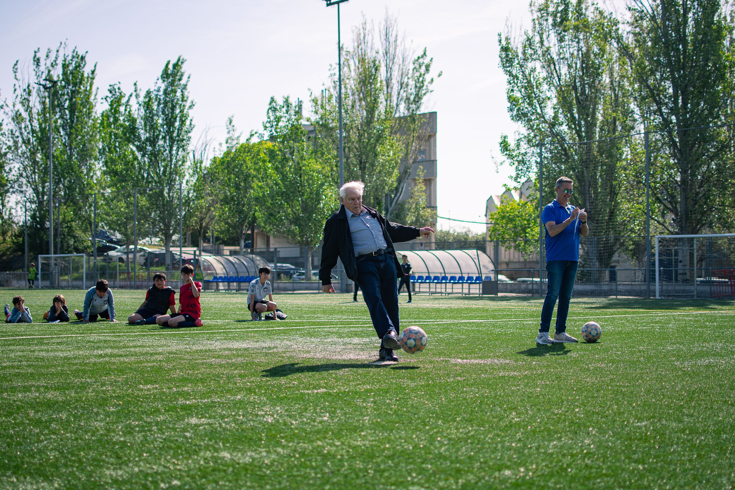 “Marca-li un gol a l’Alzheimer” 2026. FOTO: Pol Rodríguez
