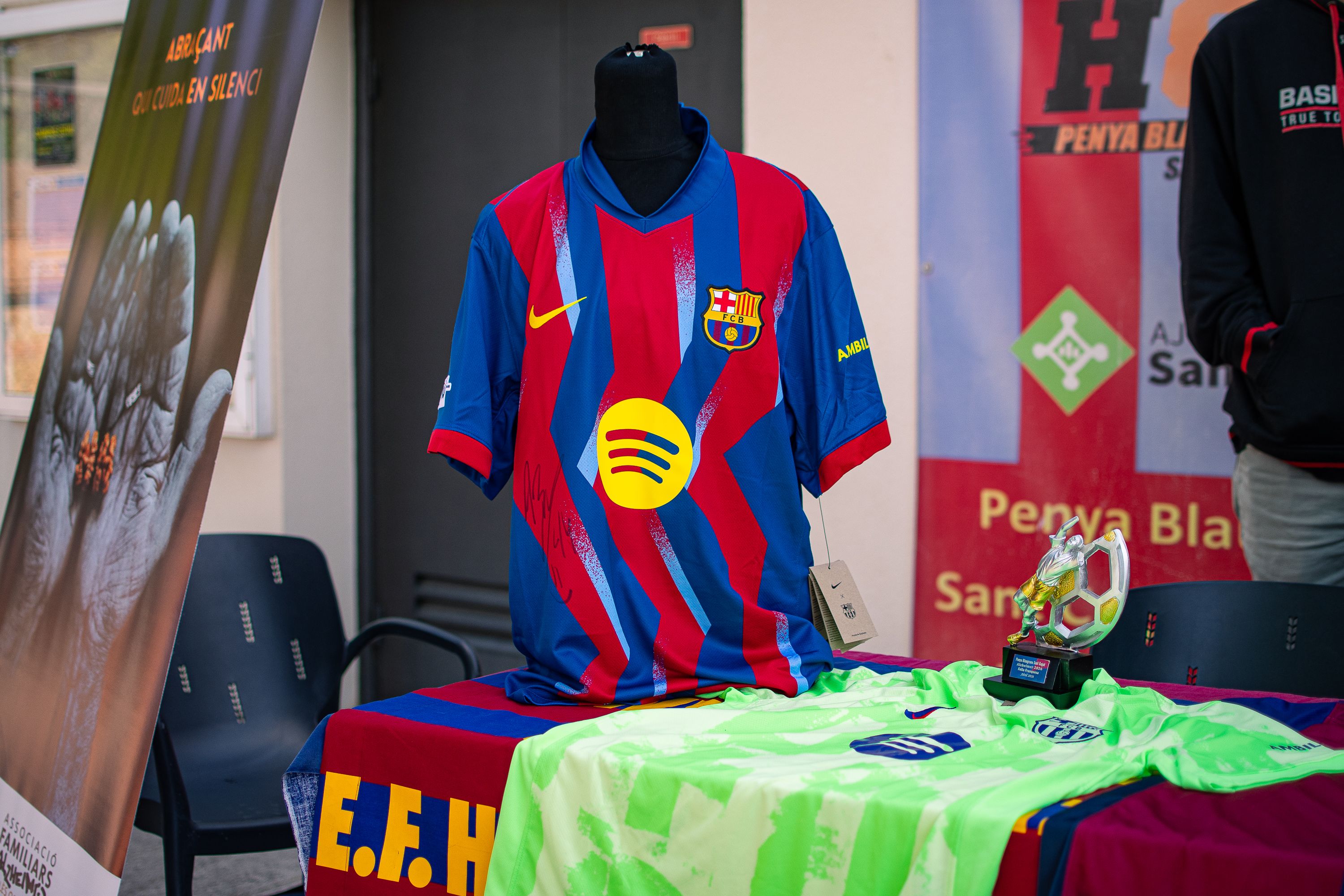 “Marca-li un gol a l’Alzheimer” 2026. FOTO: Pol Rodríguez