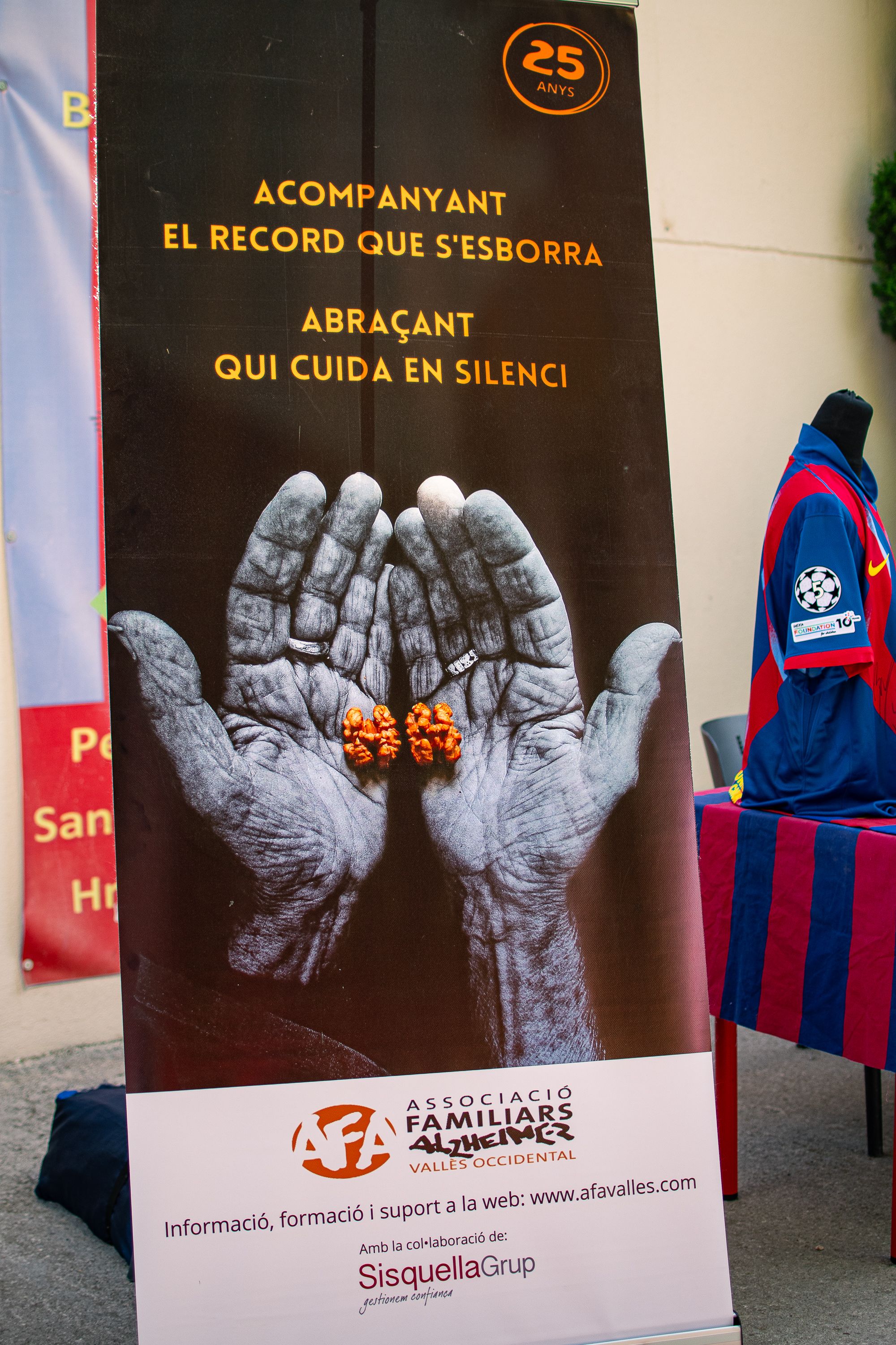 “Marca-li un gol a l’Alzheimer” 2026. FOTO: Pol Rodríguez