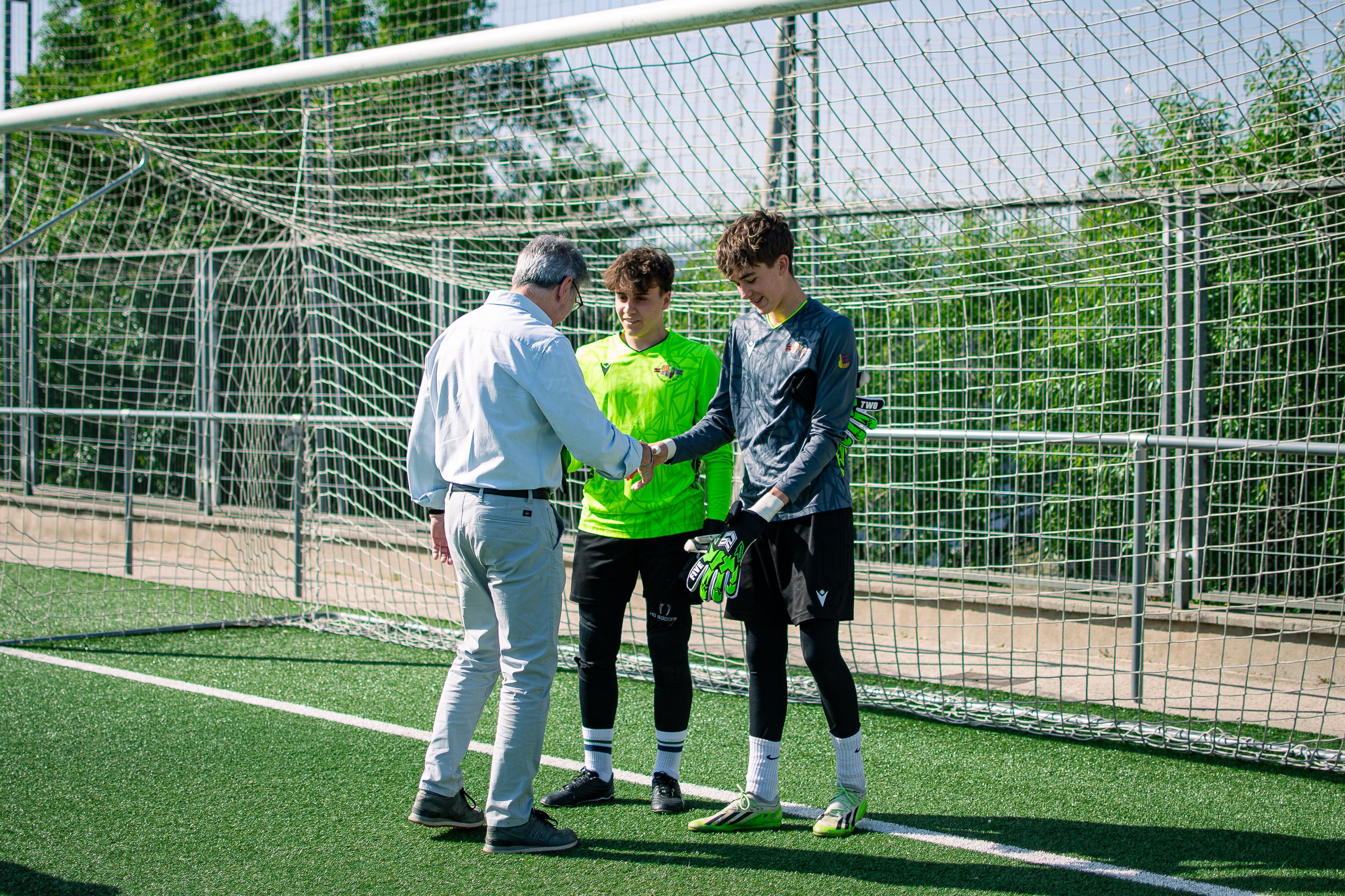 “Marca-li un gol a l’Alzheimer” 2026. FOTO: Pol Rodríguez