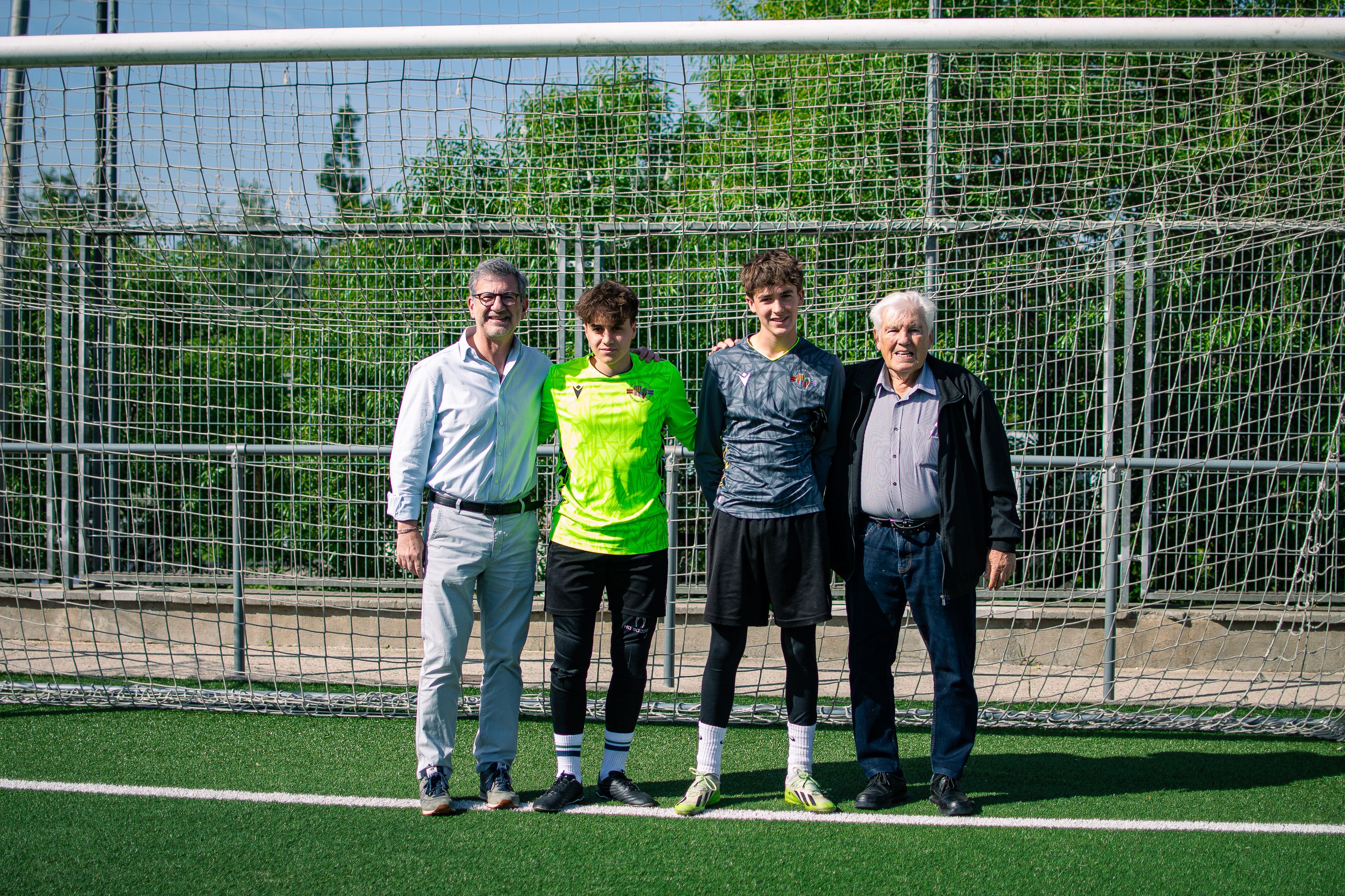 “Marca-li un gol a l’Alzheimer” 2026. FOTO: Pol Rodríguez